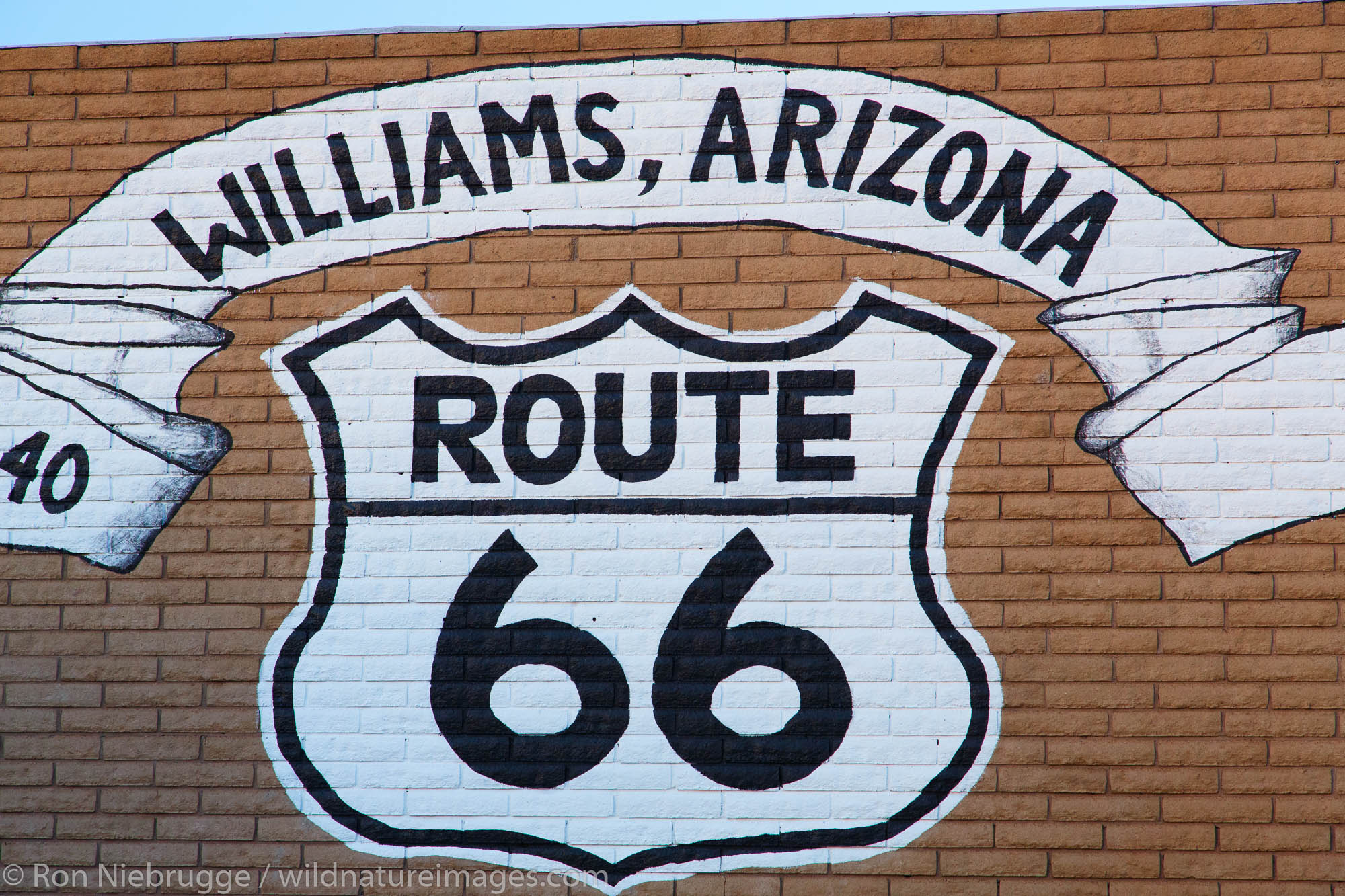 Along Route 66 in Williams, Arizona.