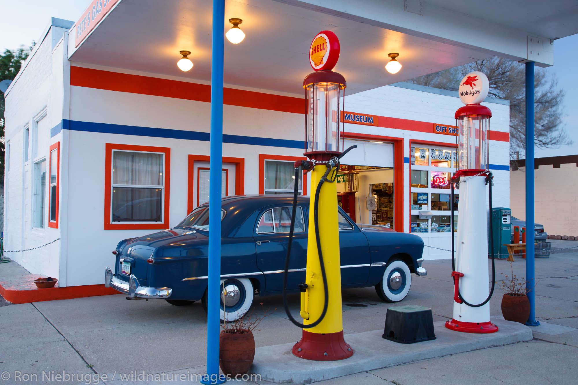 Along Route 66 in Williams, Arizona.