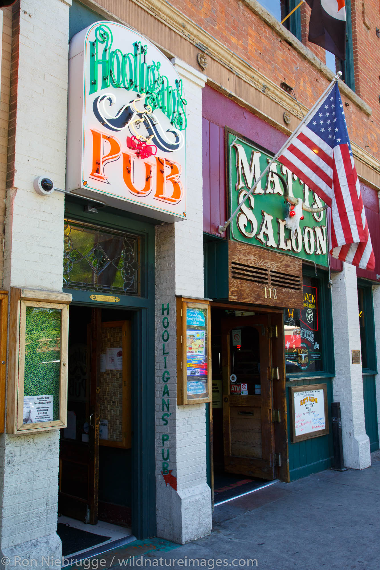 Whiskey Row, Prescott, Arizona.