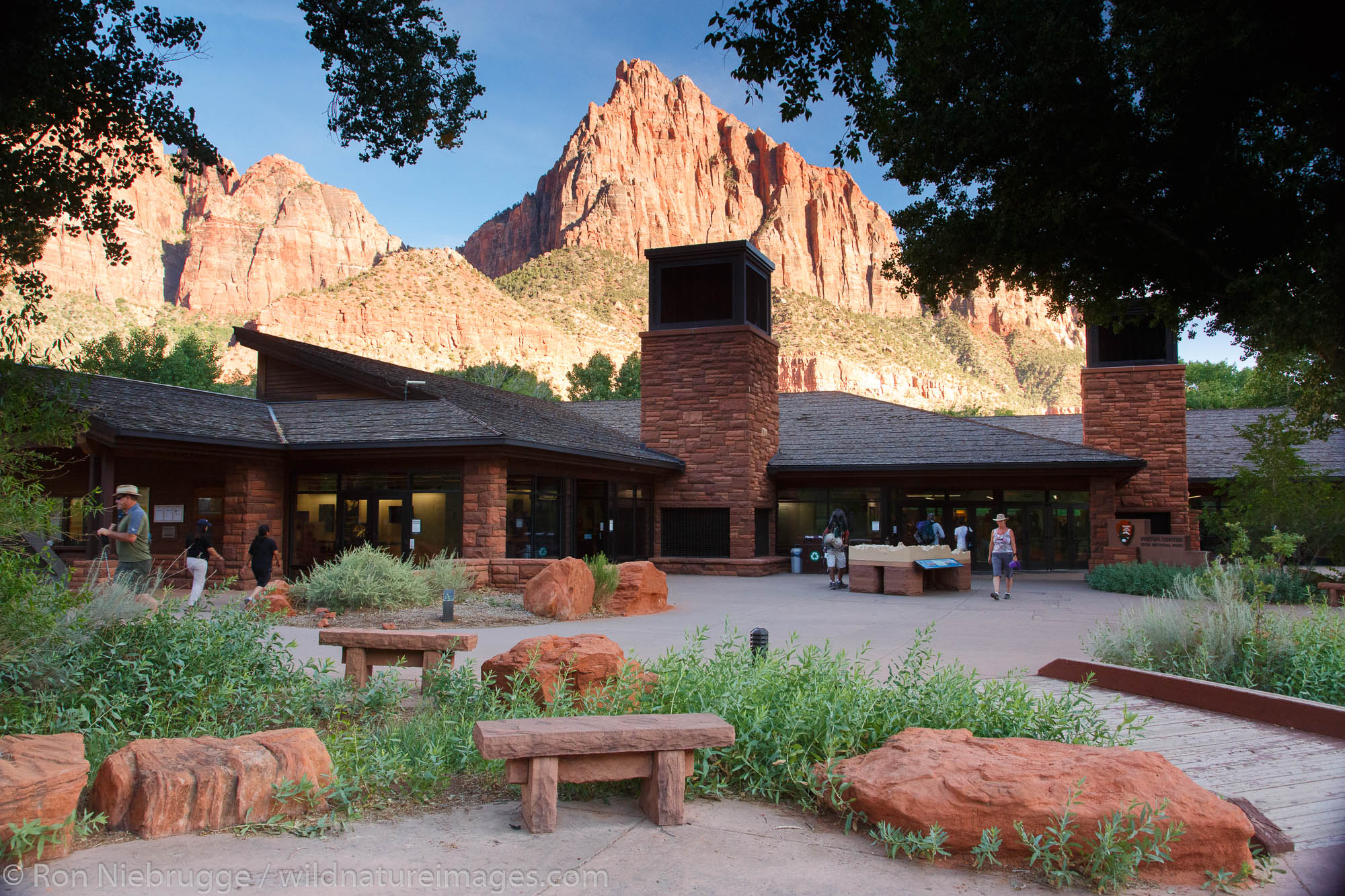 Visitor Center, Zion National Park, Utah.