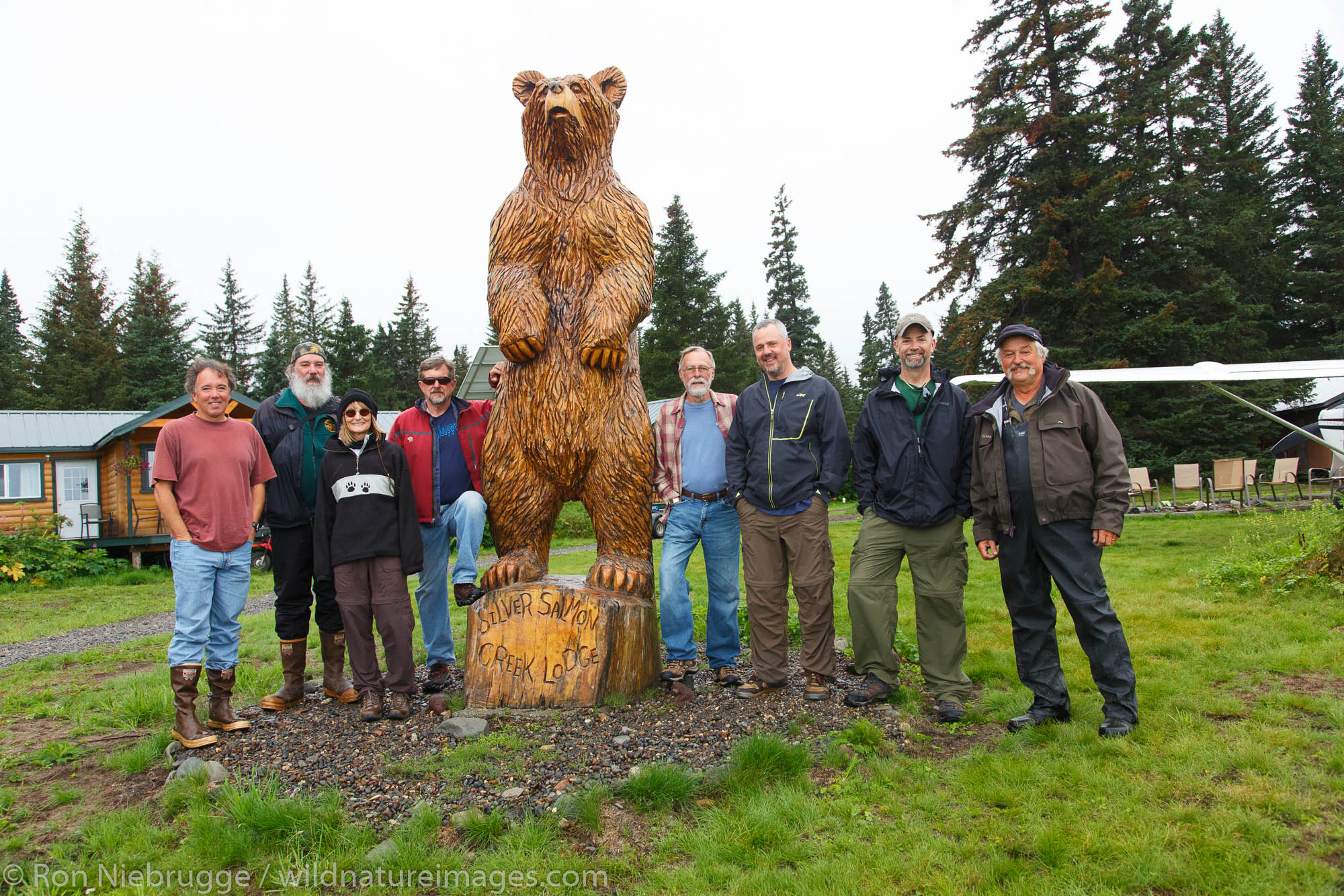 Photo Tour Group, Lake Clark National Park, Alaska.