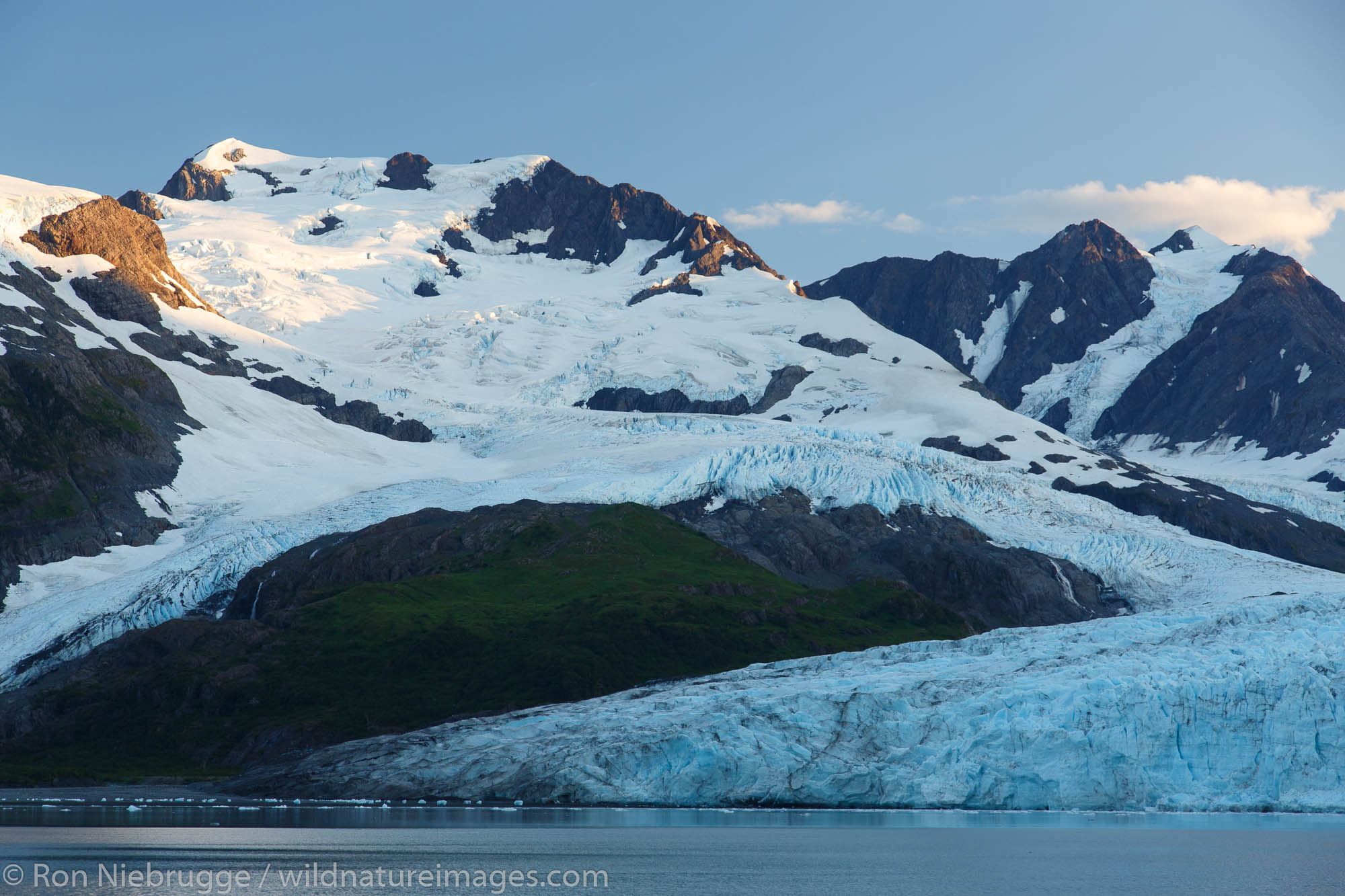 Harriman Glacier and Fjord, Prince William Sound, Chugach National Forest, Alaska.