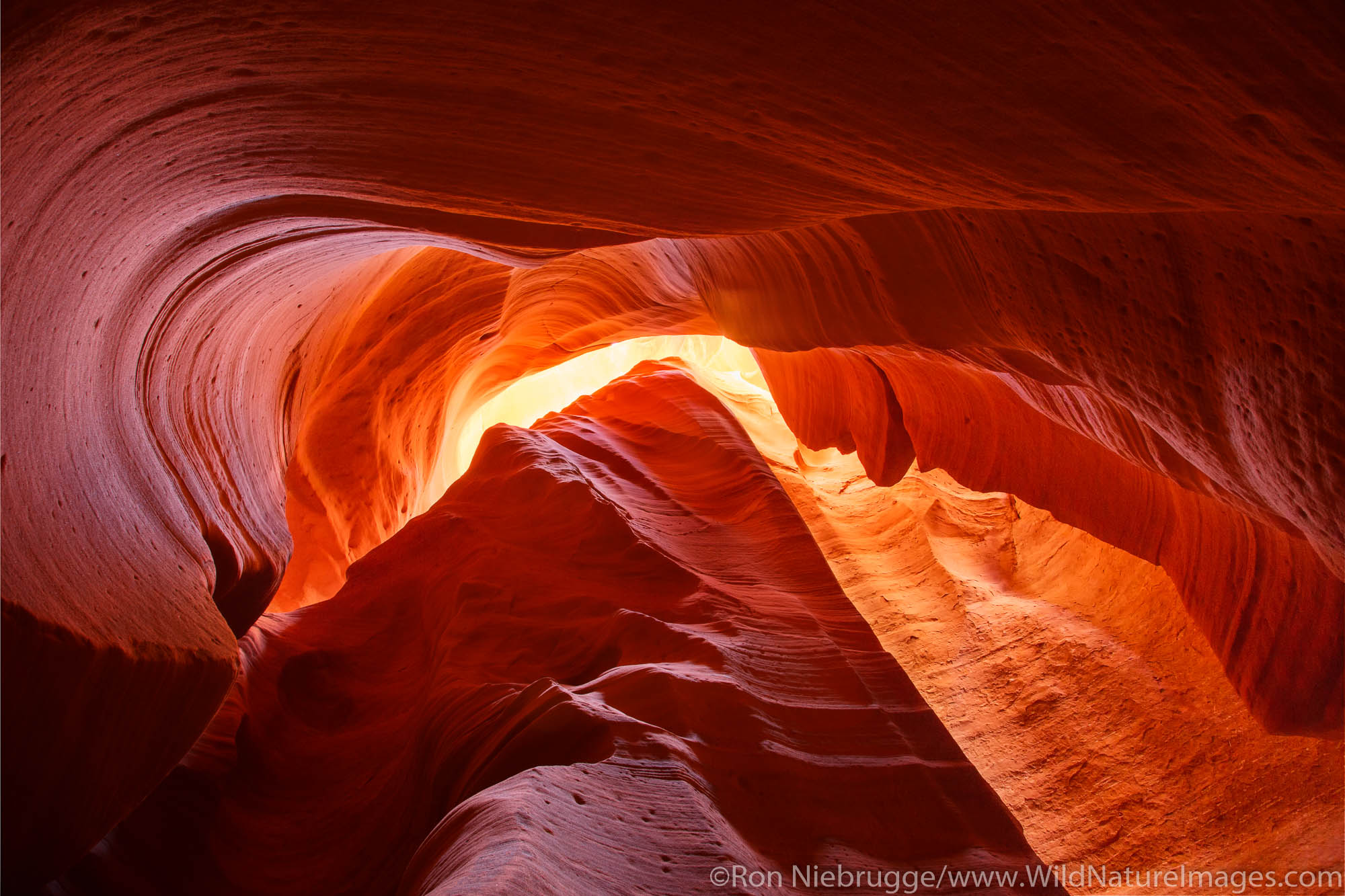 Canyon X slot canyon, Navajo Park Land, Page, Arizona.