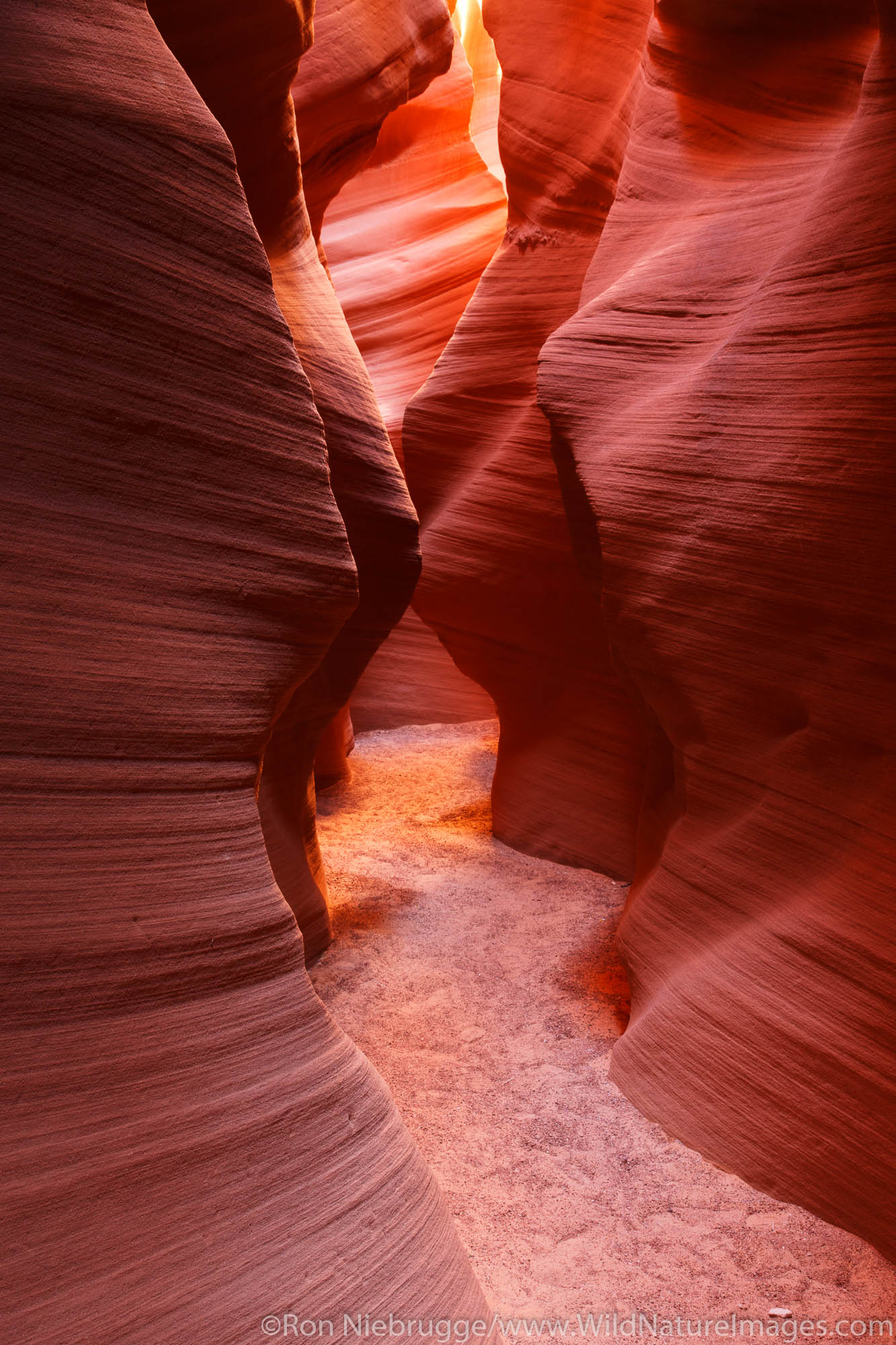 Slot Canyon,Navajo Park Land, Page, Arizona.