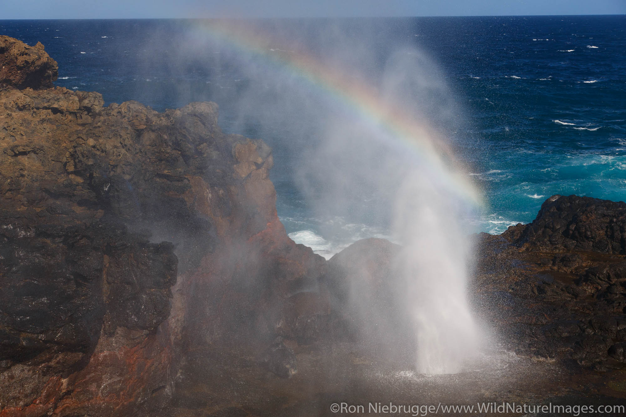 Nakalele Blowhole, Maui, Hawaii.