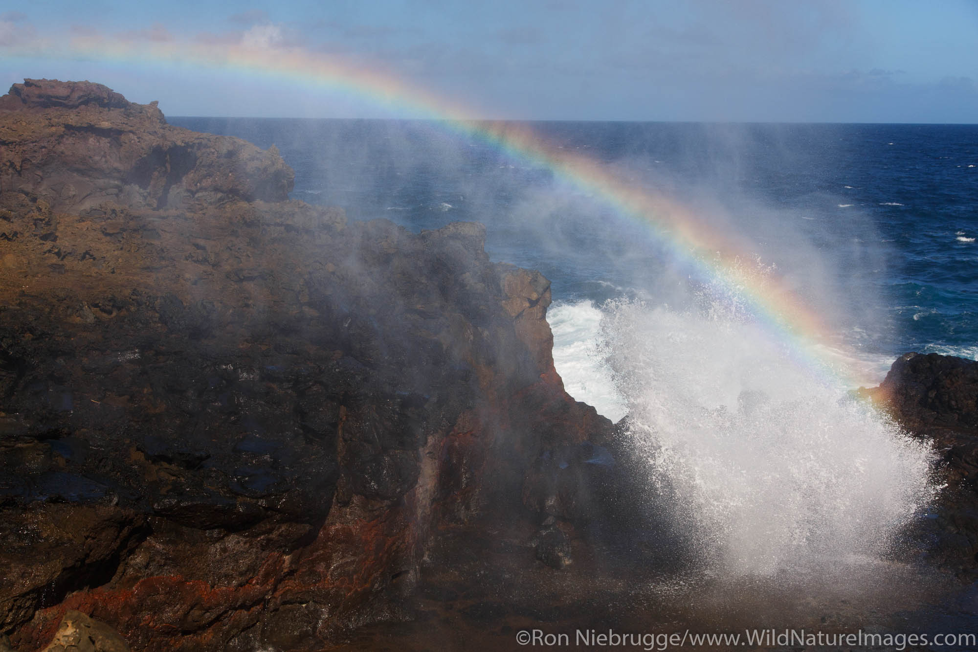 Nakalele Blowhole, Maui, Hawaii.