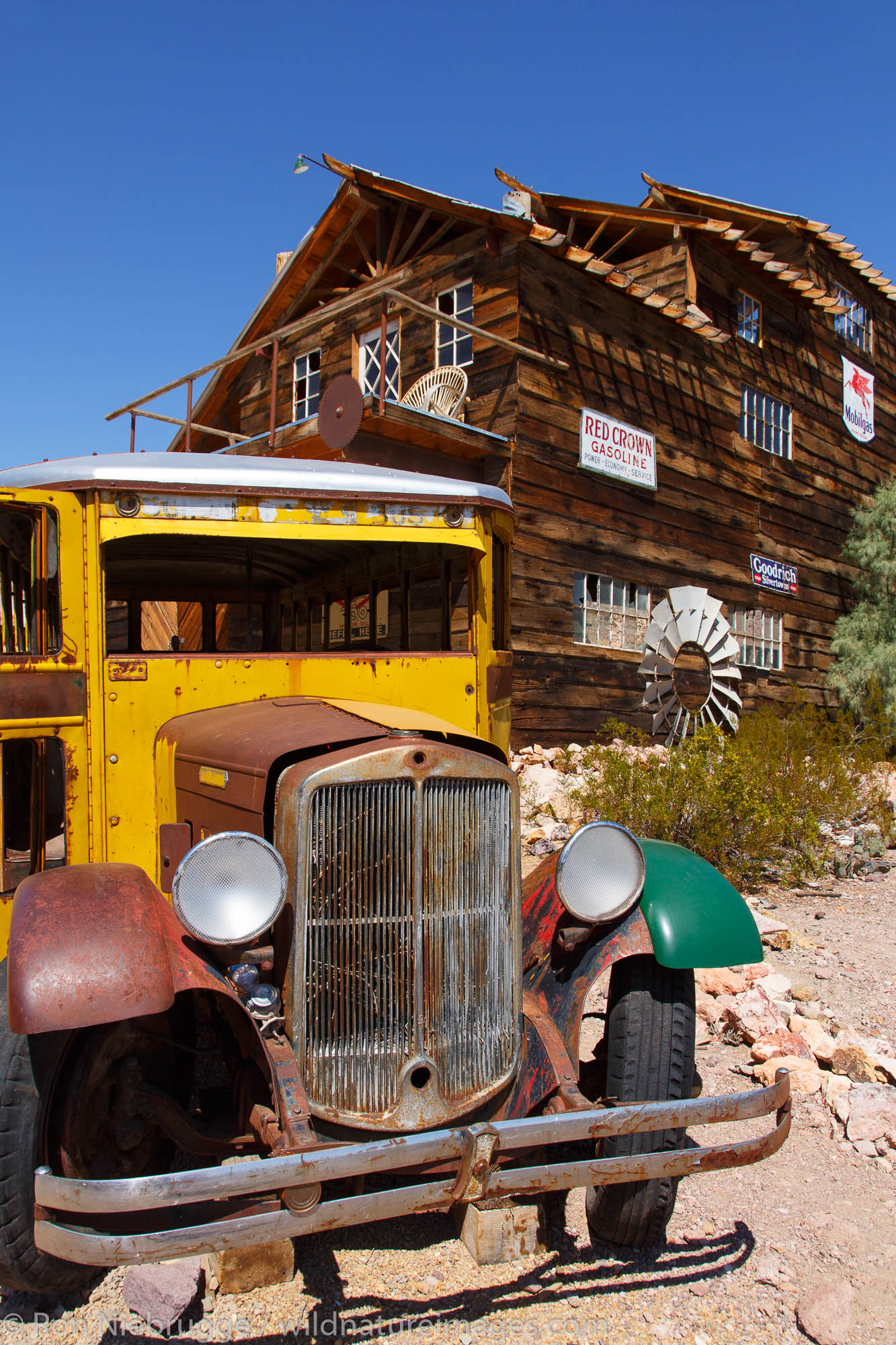 Techatticup ghost town and gold mine, Las Vegas, Nevada.