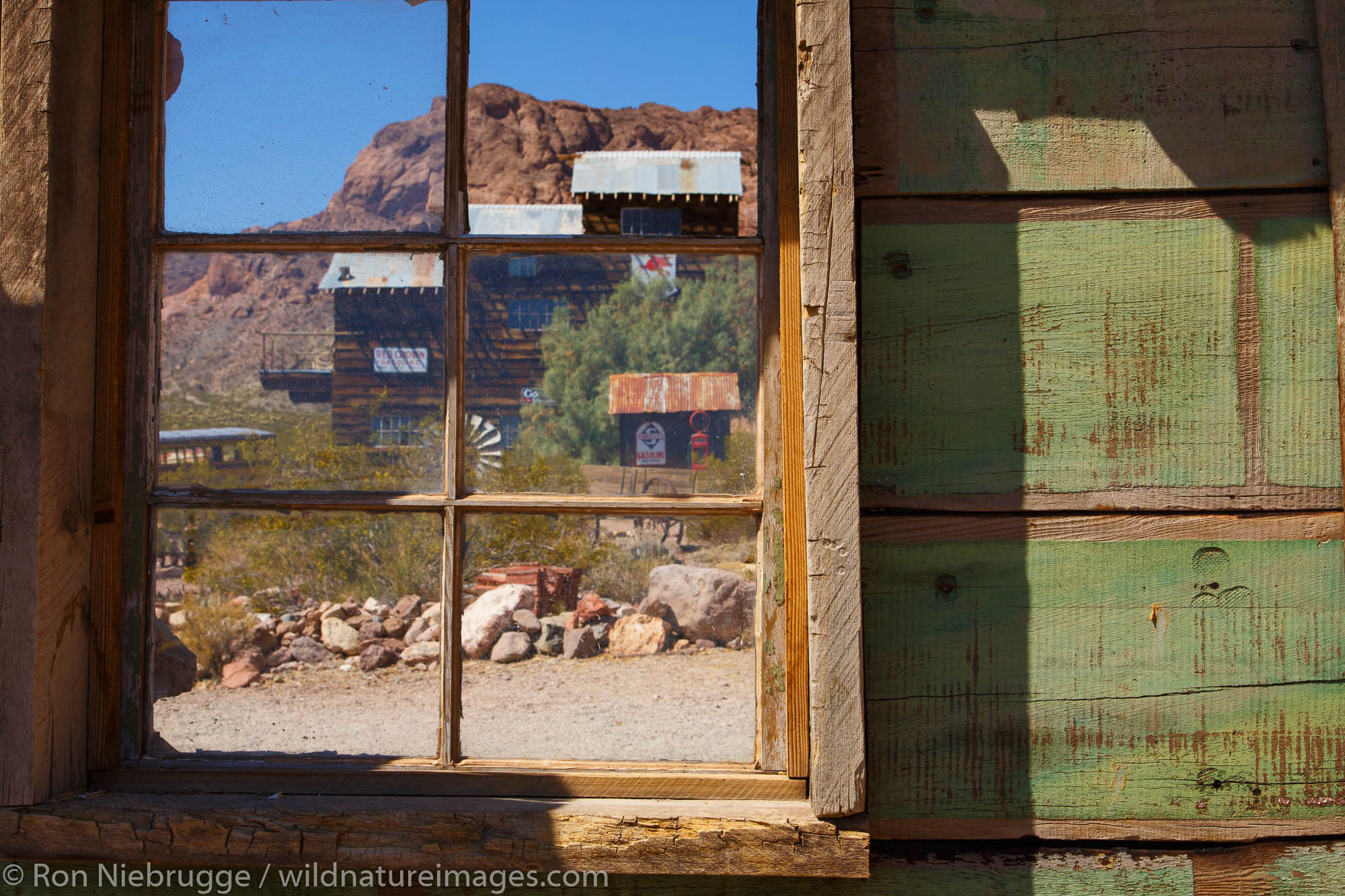 Techatticup ghost town and gold mine, Las Vegas, Nevada.