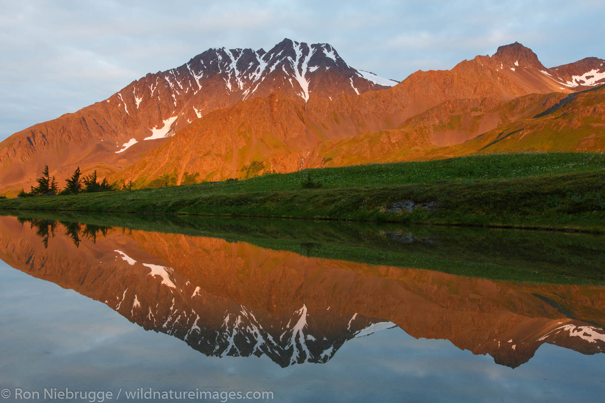 Along the Lost Lake Trail, Chugach National Forest, near Seward, Alaska.