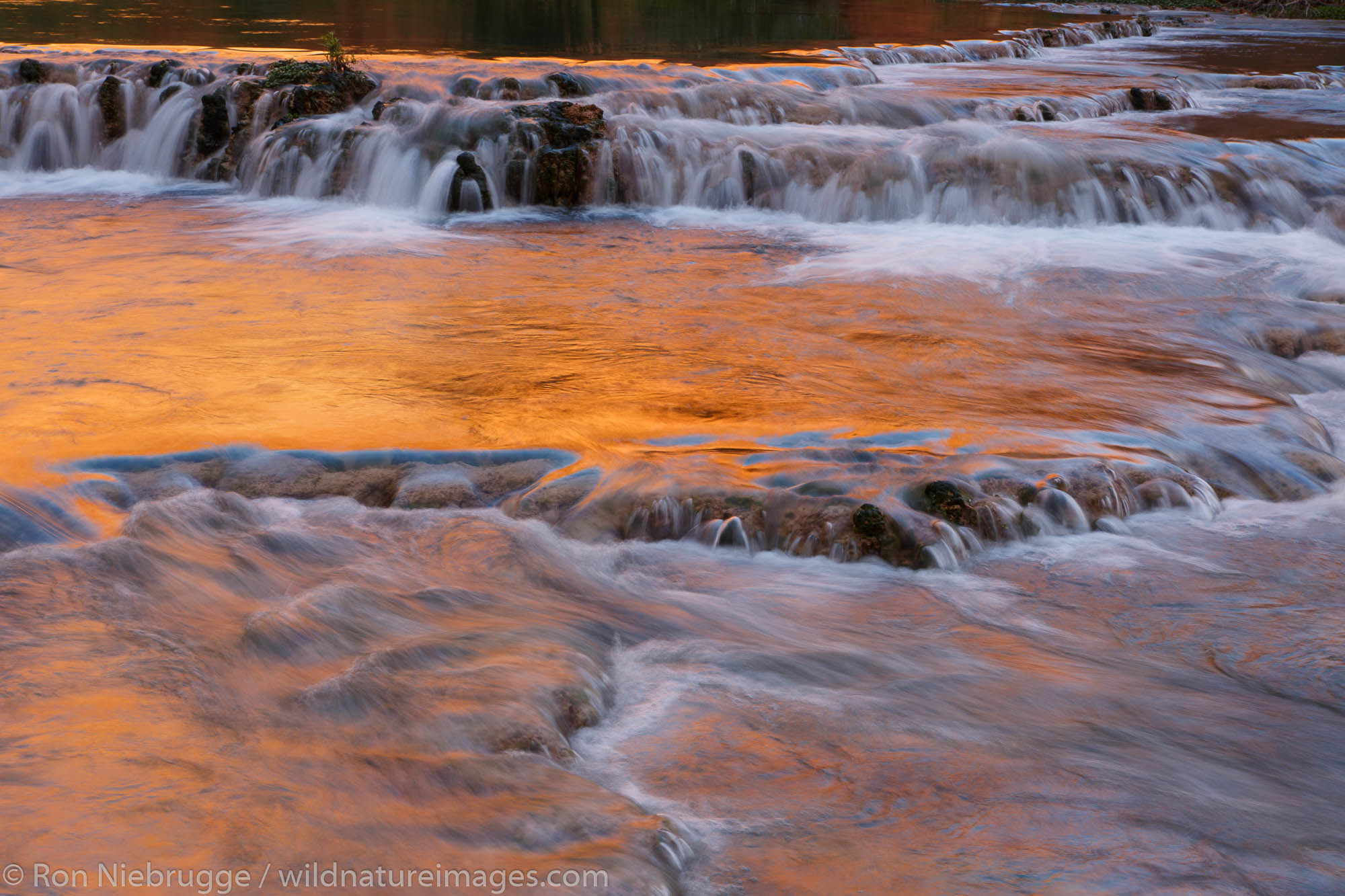 Navajo Falls, Havasupai Indian Reservation, Grand Canyon, Arizona.