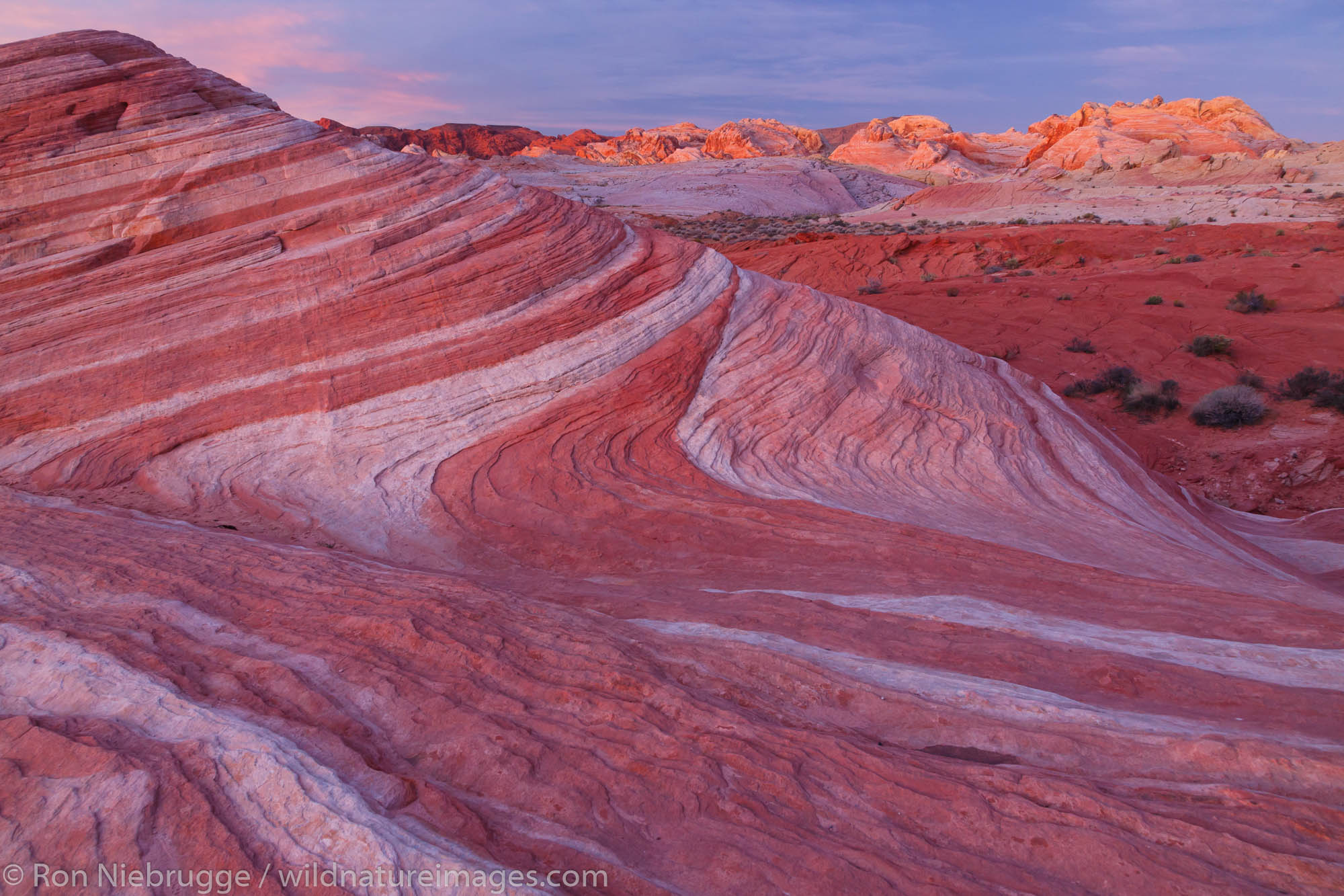 Fire Wave, Valley of Fire State Park, not far from Las Vegas, Nevada.