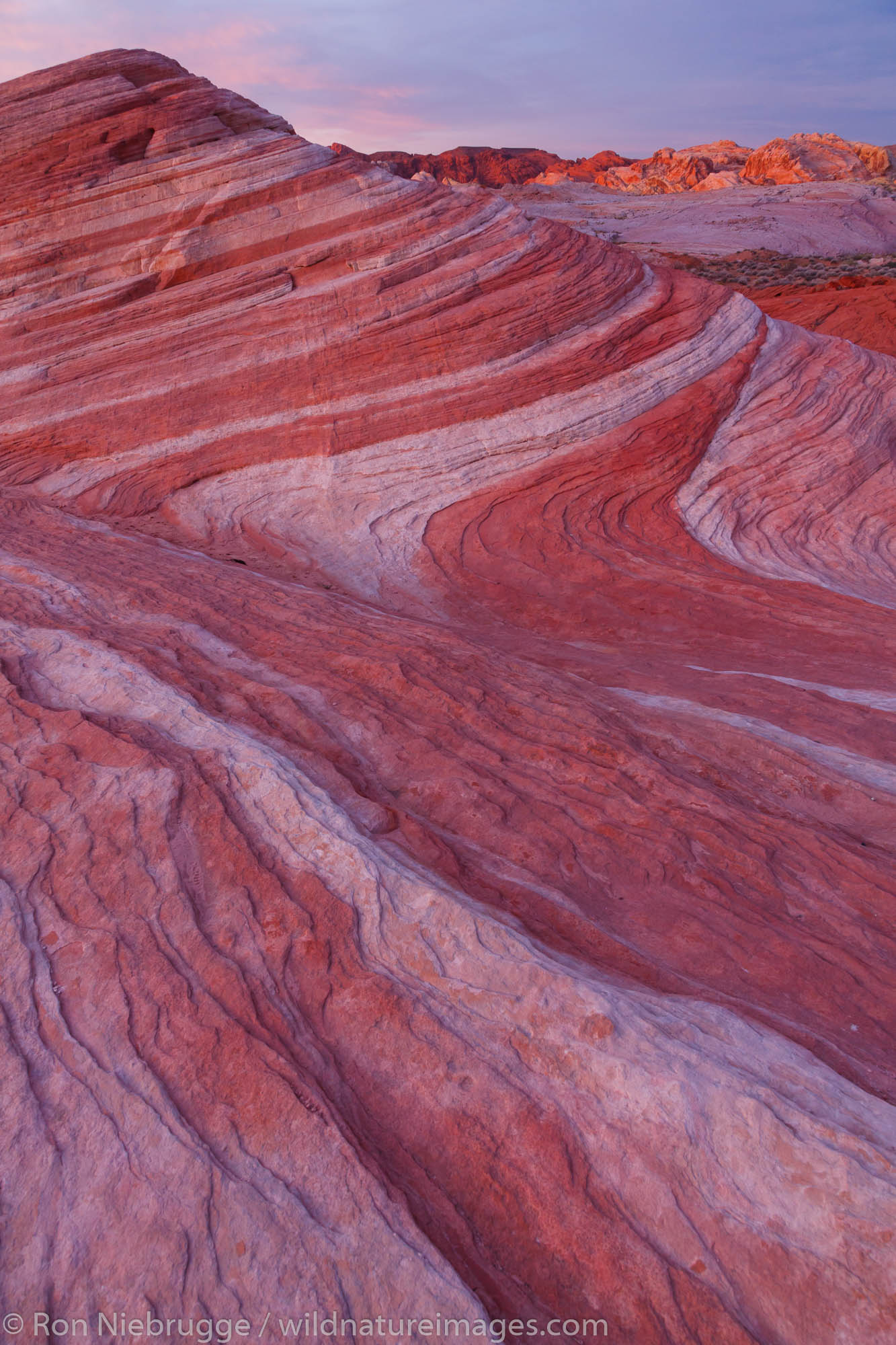 Fire Wave, Valley of Fire State Park, not far from Las Vegas, Nevada.