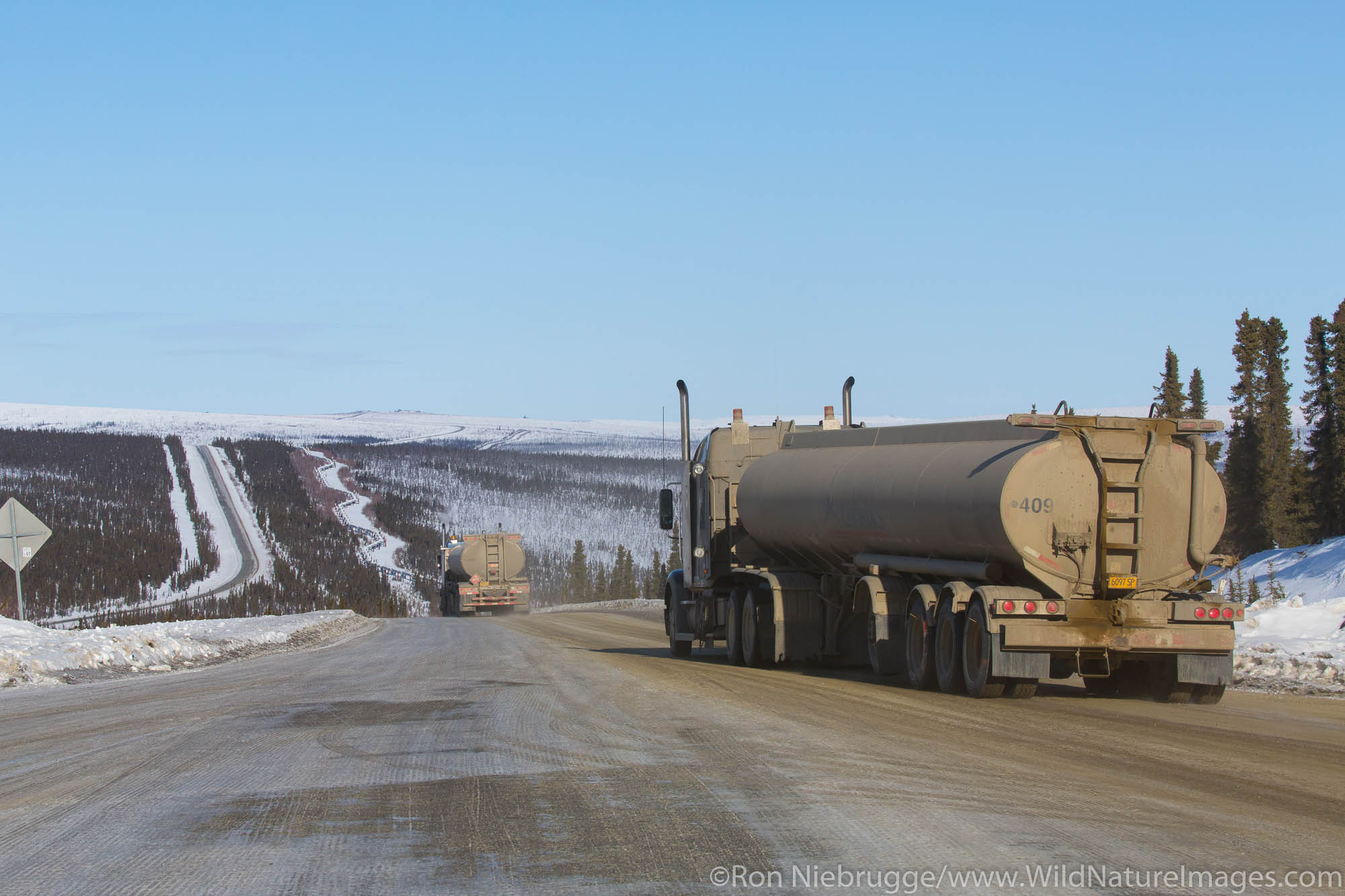 Dalton Highway, Alaska.
