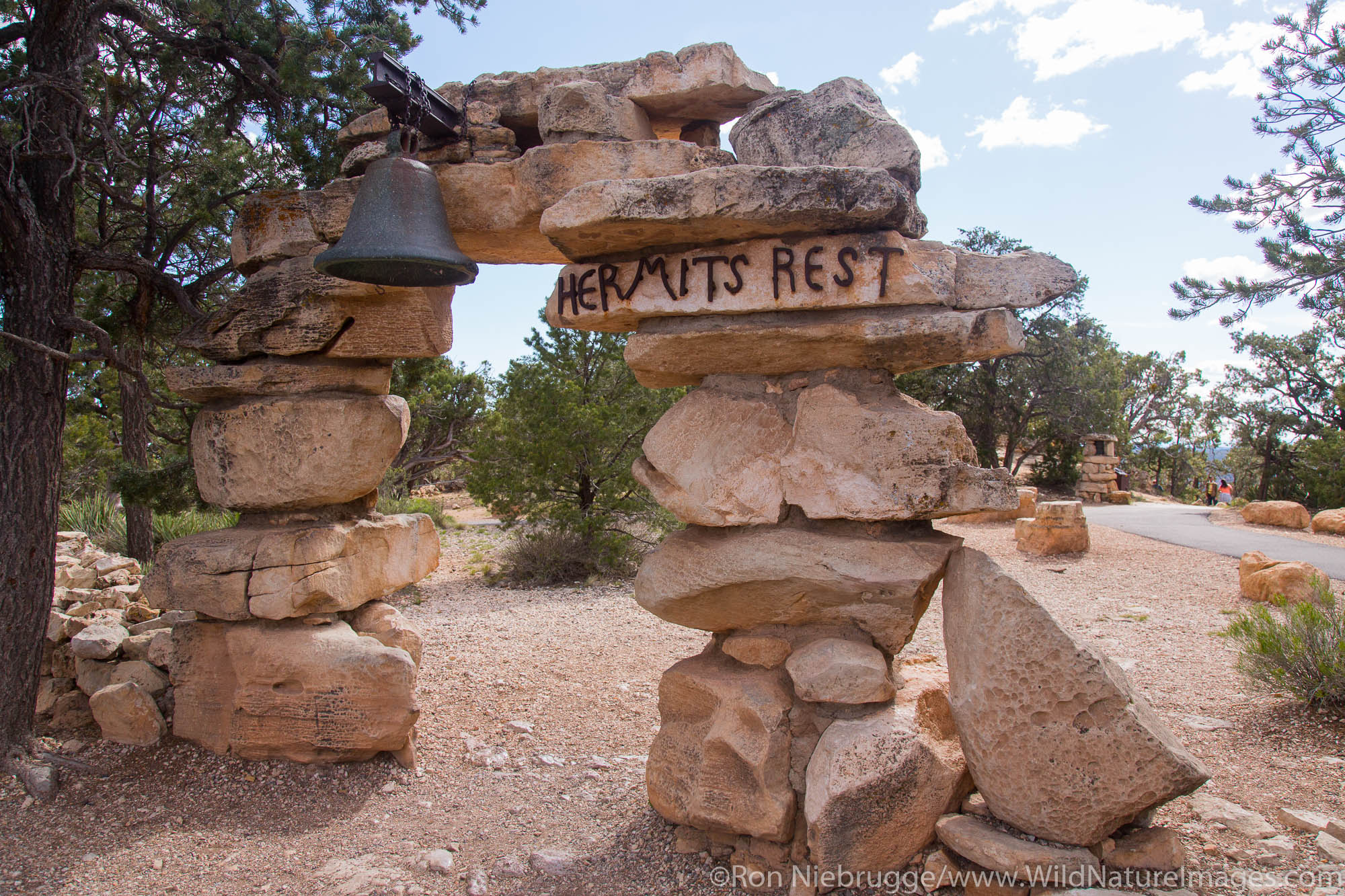 Hermit's Rest, Grand Canyon National Park, Arizona.