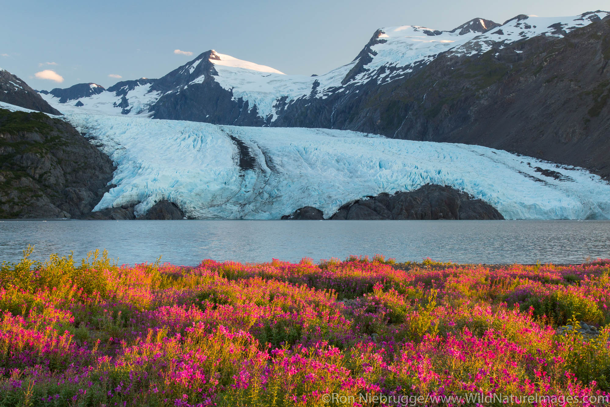 Portage Glacier, Chugach National Forest, Alaska.