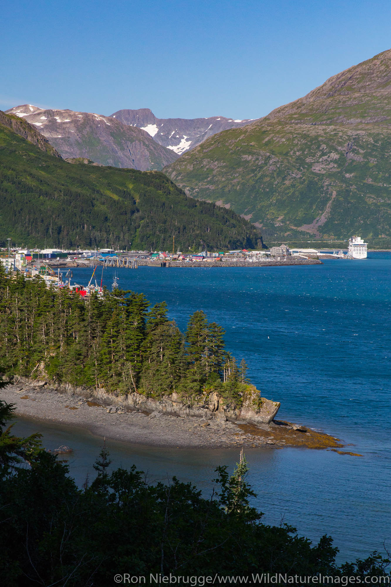 Whittier, Chugach National Forest, Alaska.