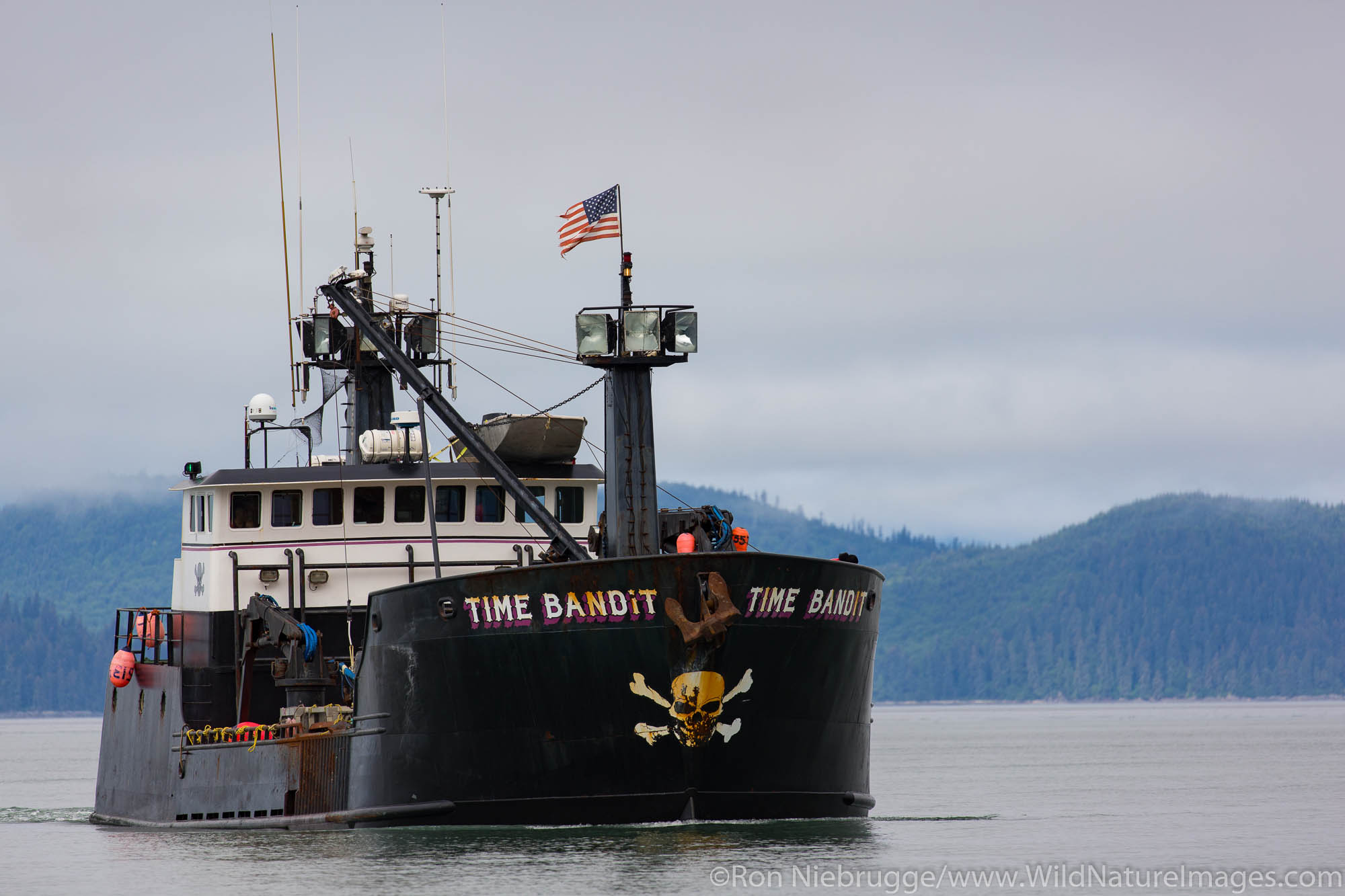 F/V Time Bandit seen on the tv show Deadliest Catch, Tongass National Forest, Alaska.