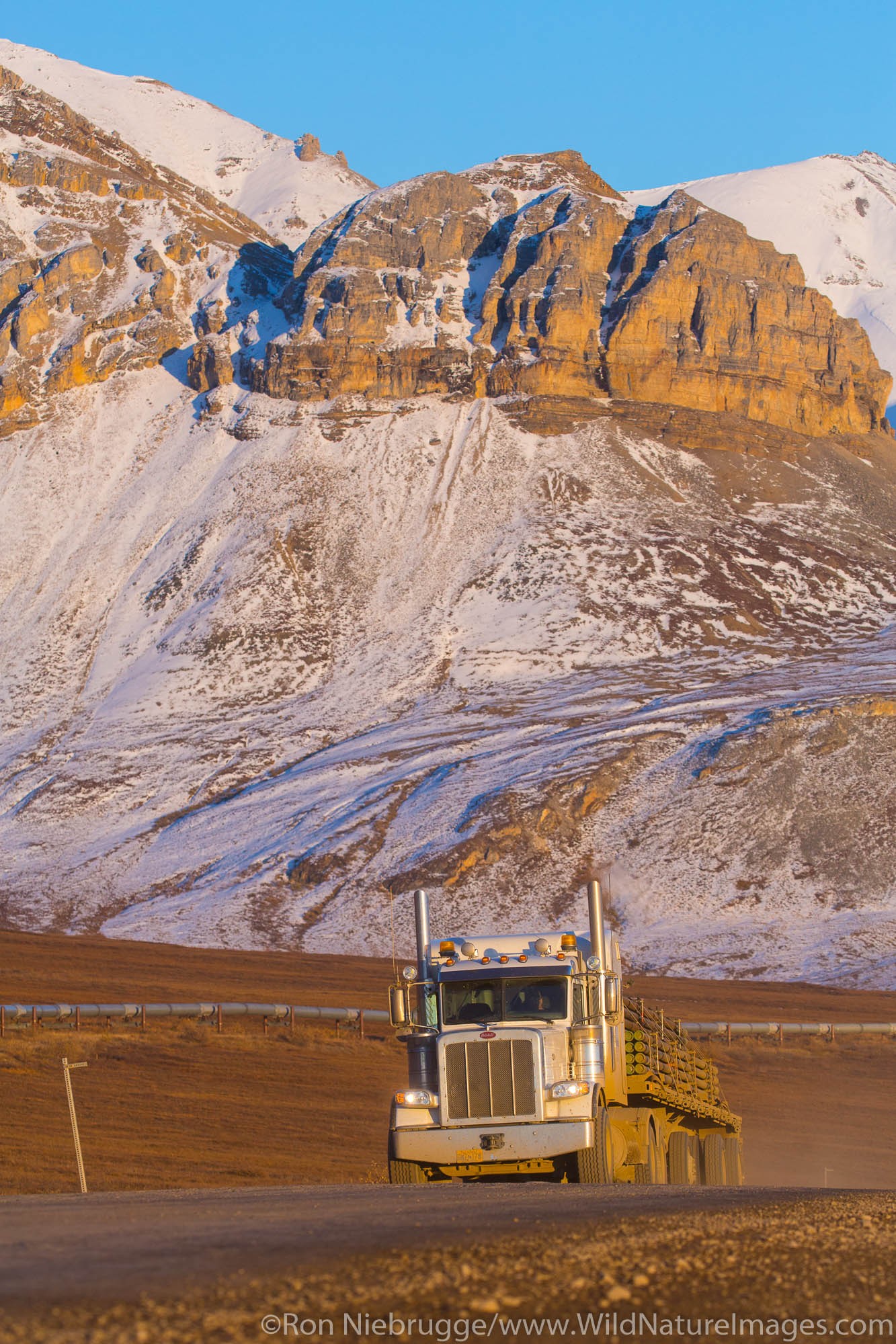 The Brooks Range along the Dalton Highway, Alaska.