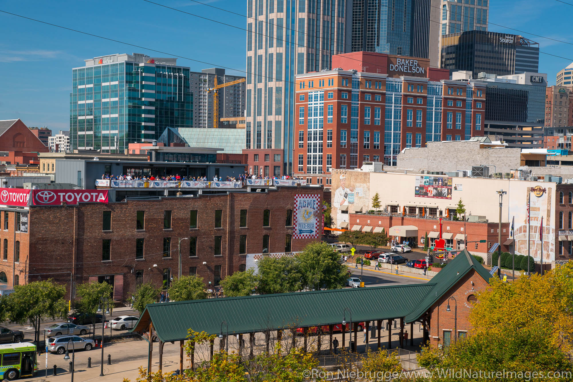 Nashville,  Tennessee skyline.
