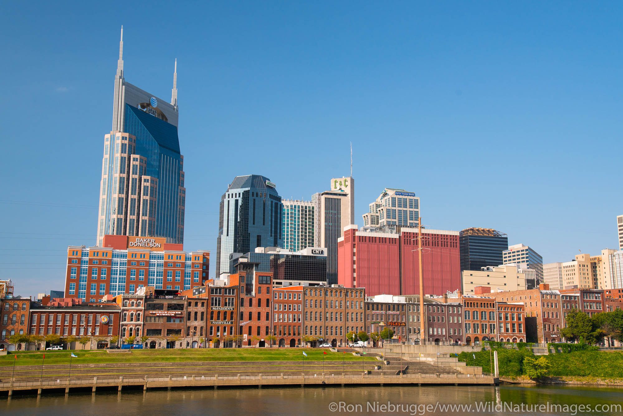 Downtown Nashville, Tennessee.