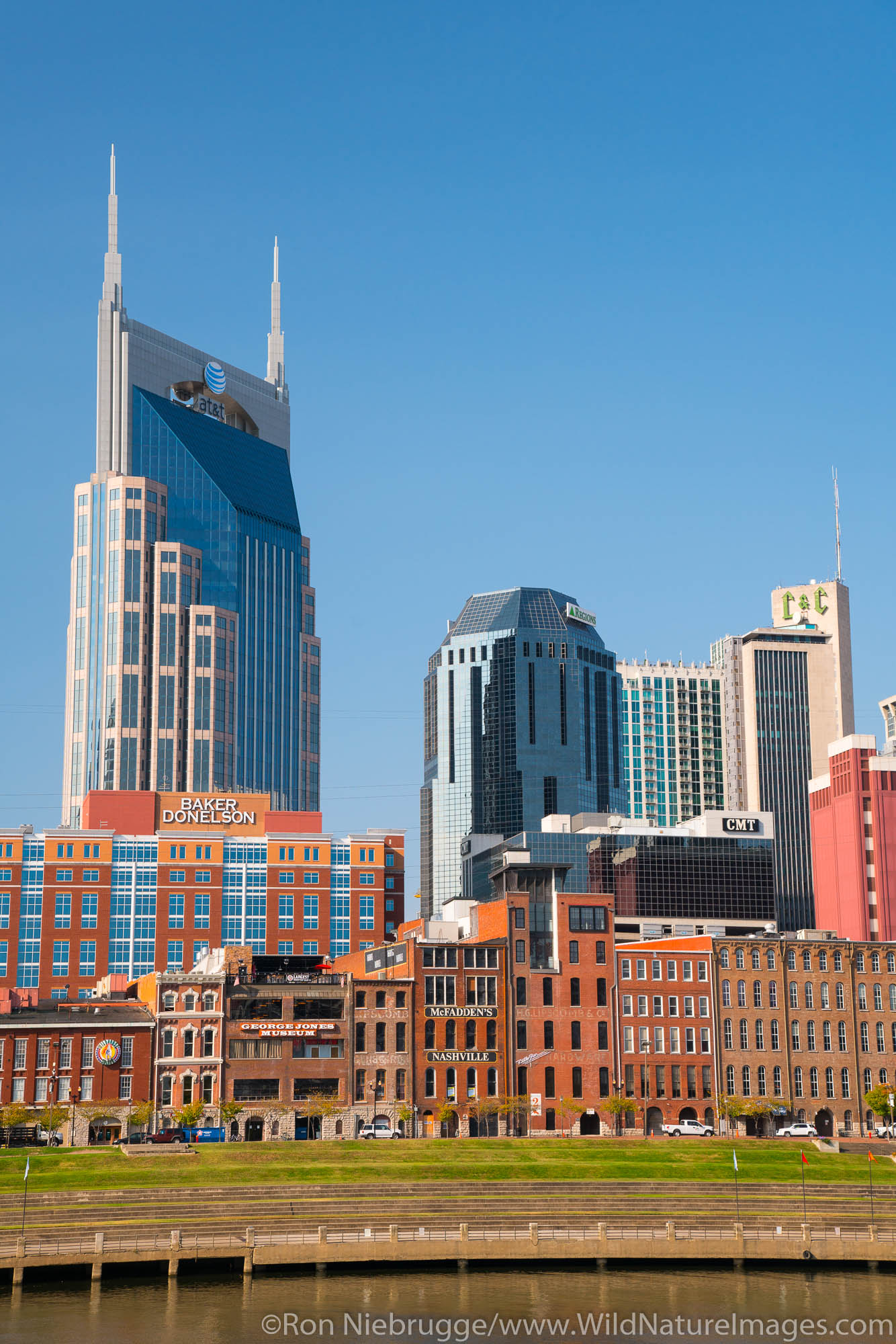 Downtown Nashville, Tennessee.