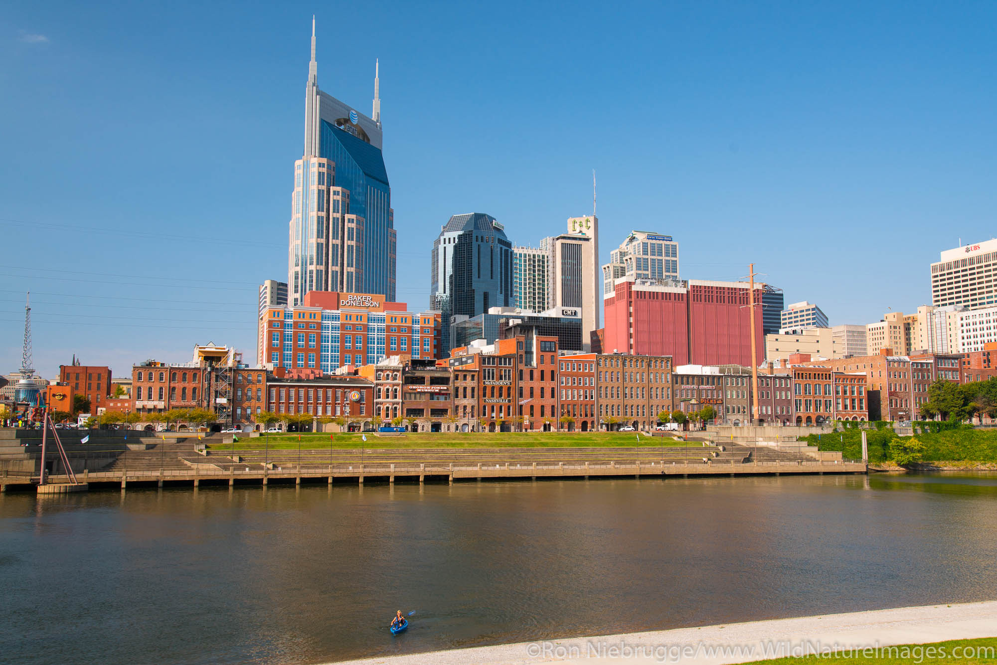 Downtown Nashville, Tennessee.