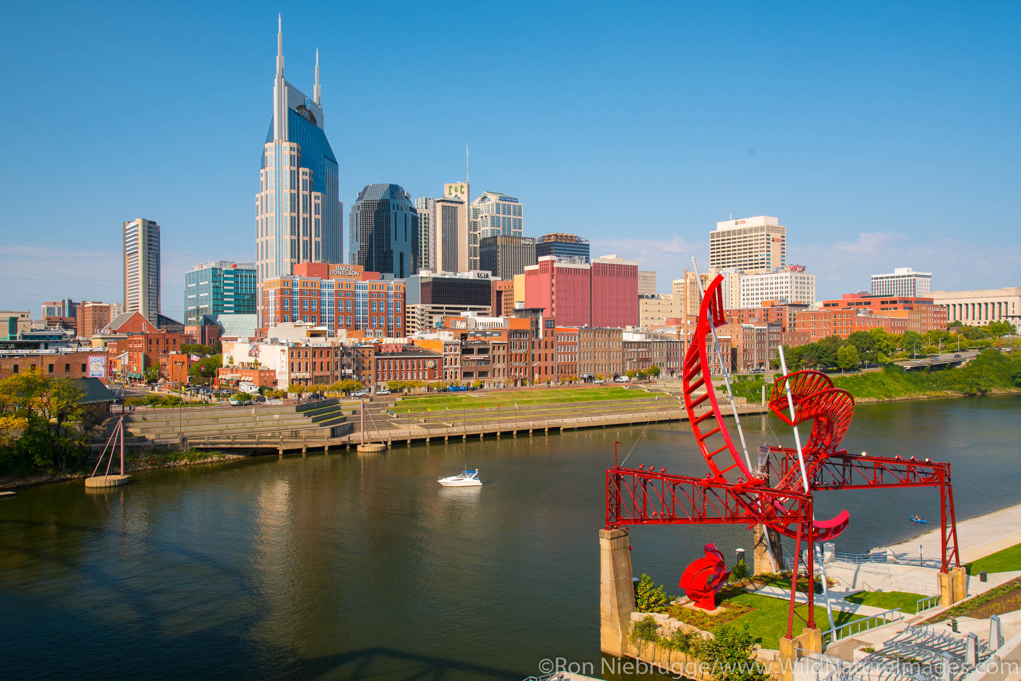 Downtown Nashville, Tennessee.