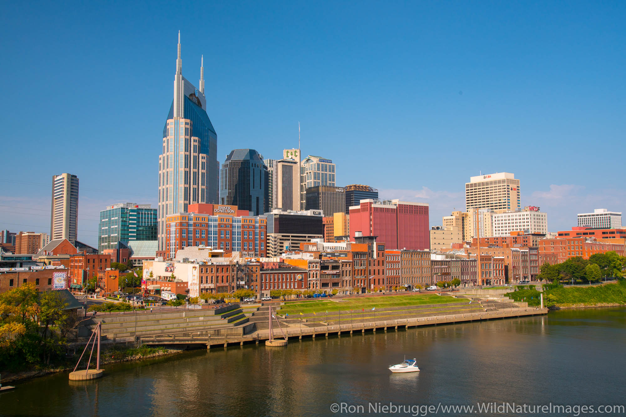 Downtown Nashville, Tennessee.