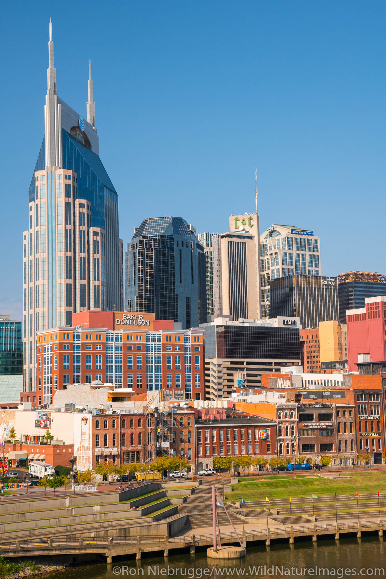 Downtown Nashville, Tennessee.