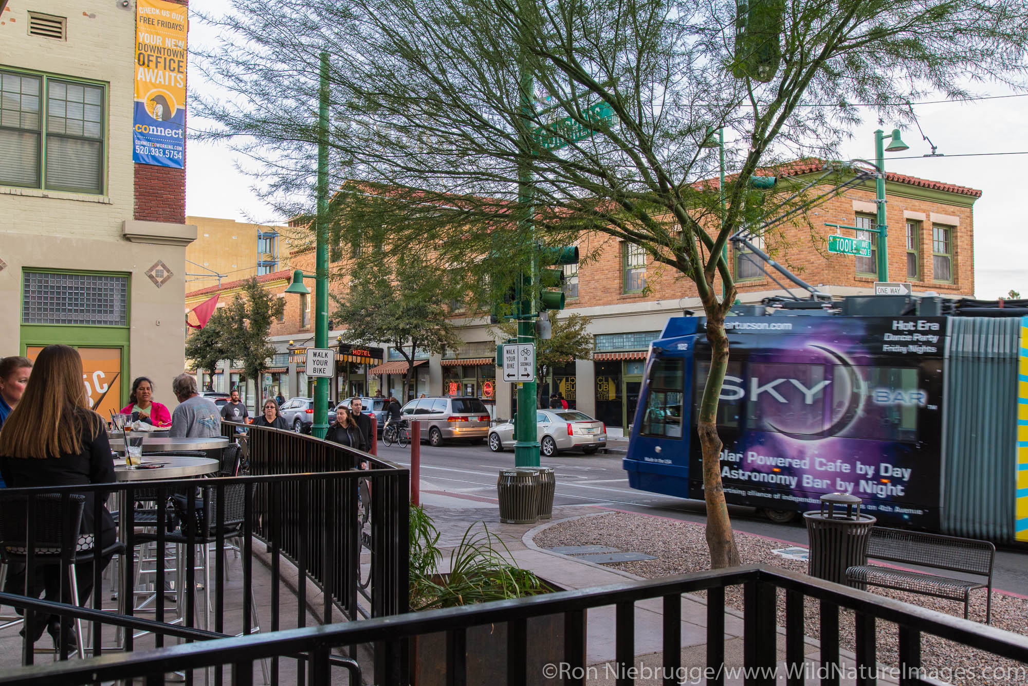 Downtown Tucson, Arizona.