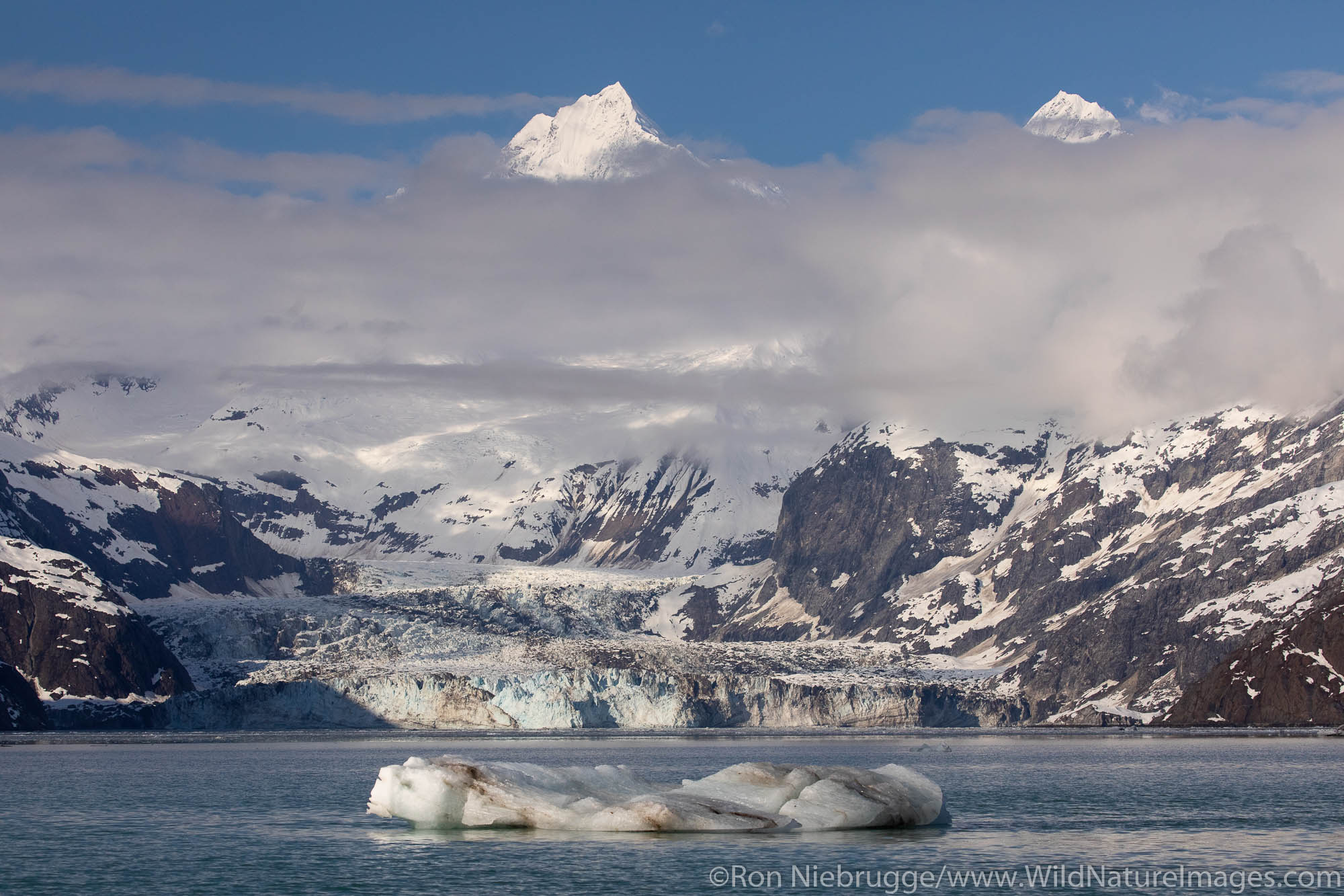 John Hopkins Glacier, Glacier Bay National Park, Alaska.