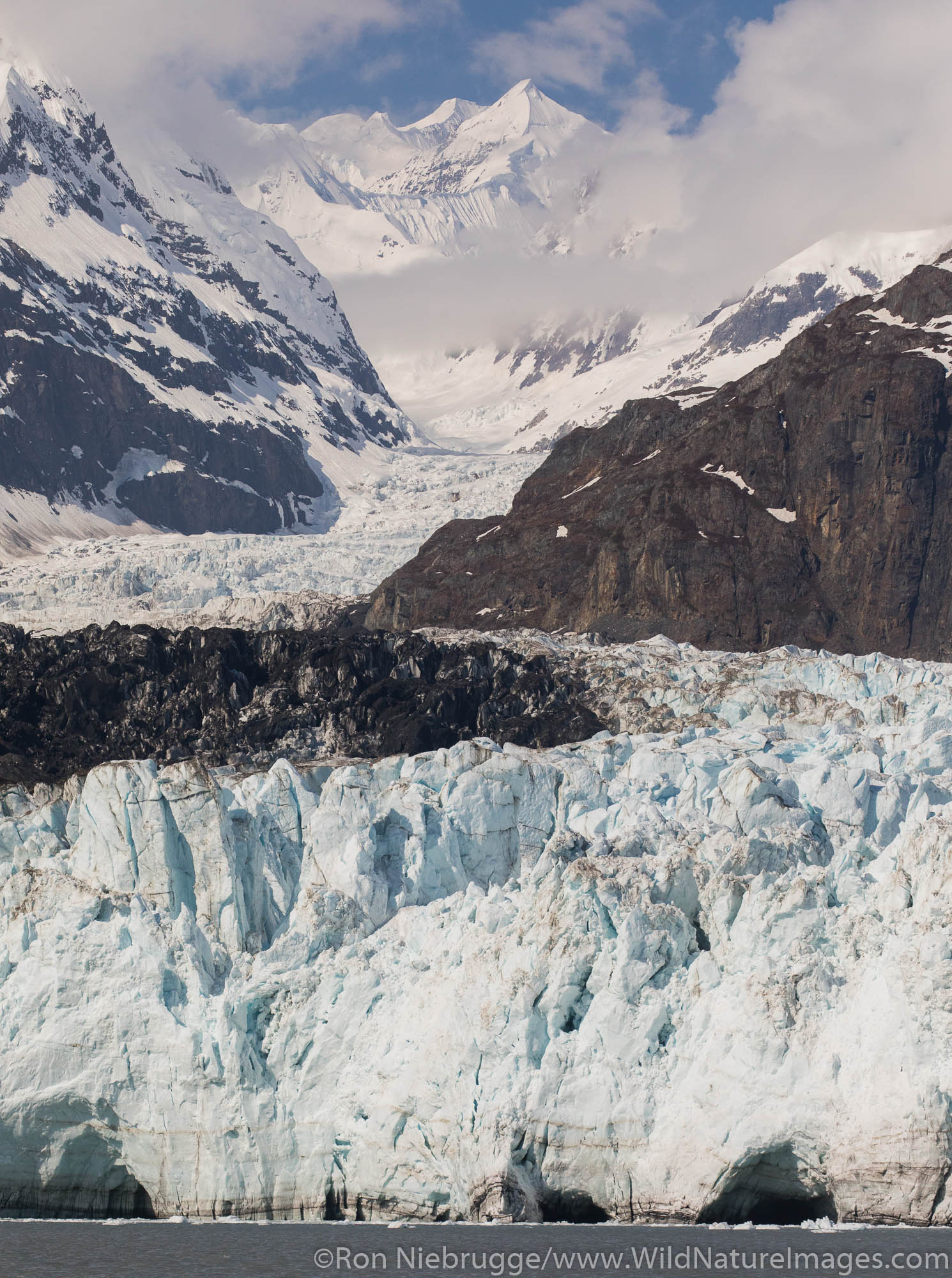 Margerie Glacier, Glacier Bay National Park, Alaska.