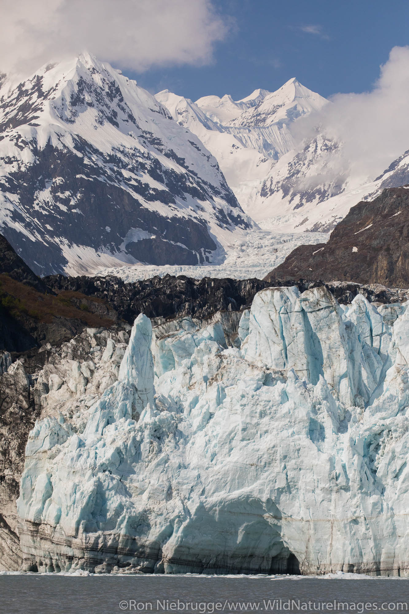 Margerie Glacier, Glacier Bay National Park, Alaska.