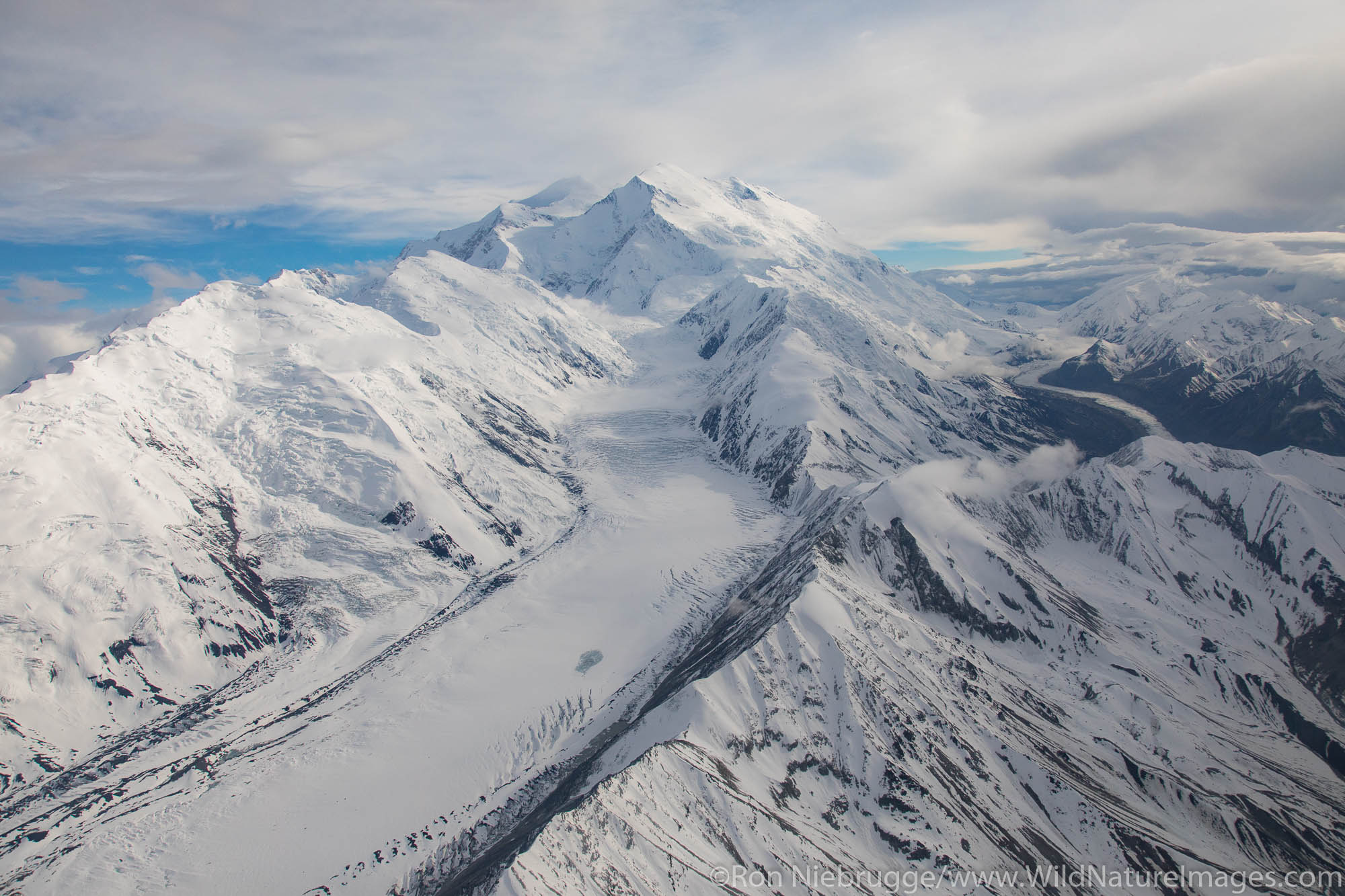 Aerial Denali, Denali National Park, Alaska