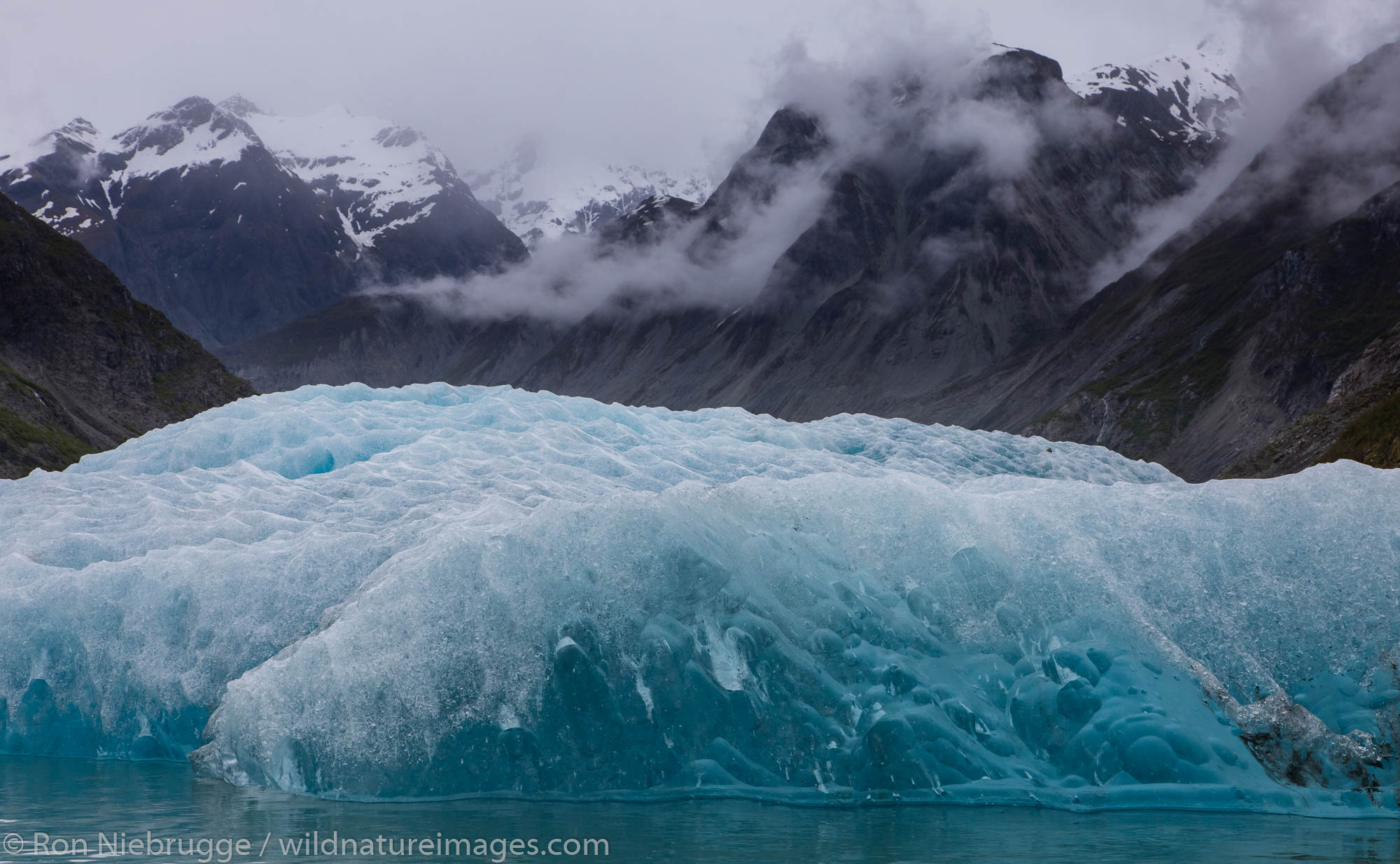 Mc Bride Glacier, Glacier Bay National Park, Alaska.