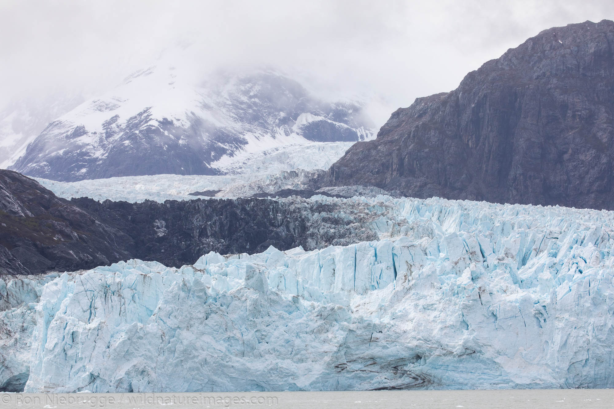 Margerie Glacier, Glacier Bay National Park, Alaska.