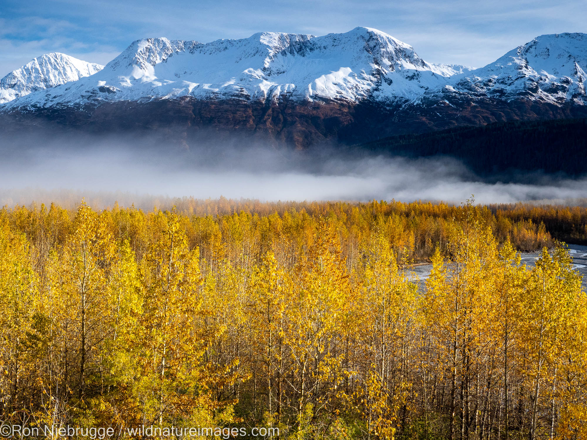 Exit Glacier, Kenai Fjords National Park, near Seward, Alaska.