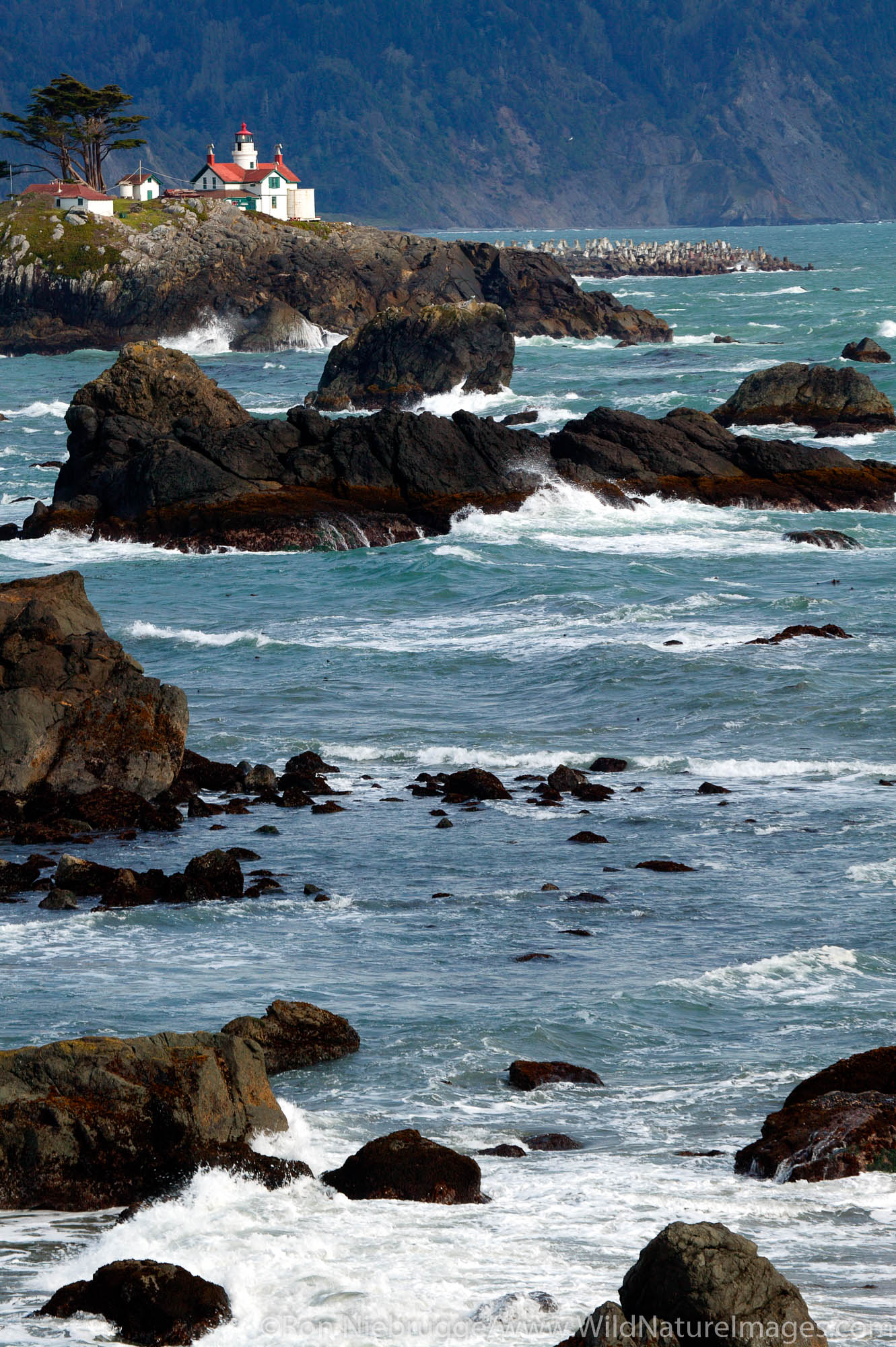 Battery Point Lighthouse, Crescent City, California.