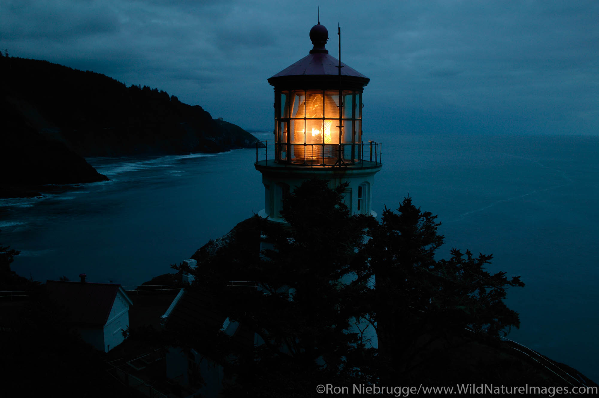 Heceta Head Lighthouse, Oregon.