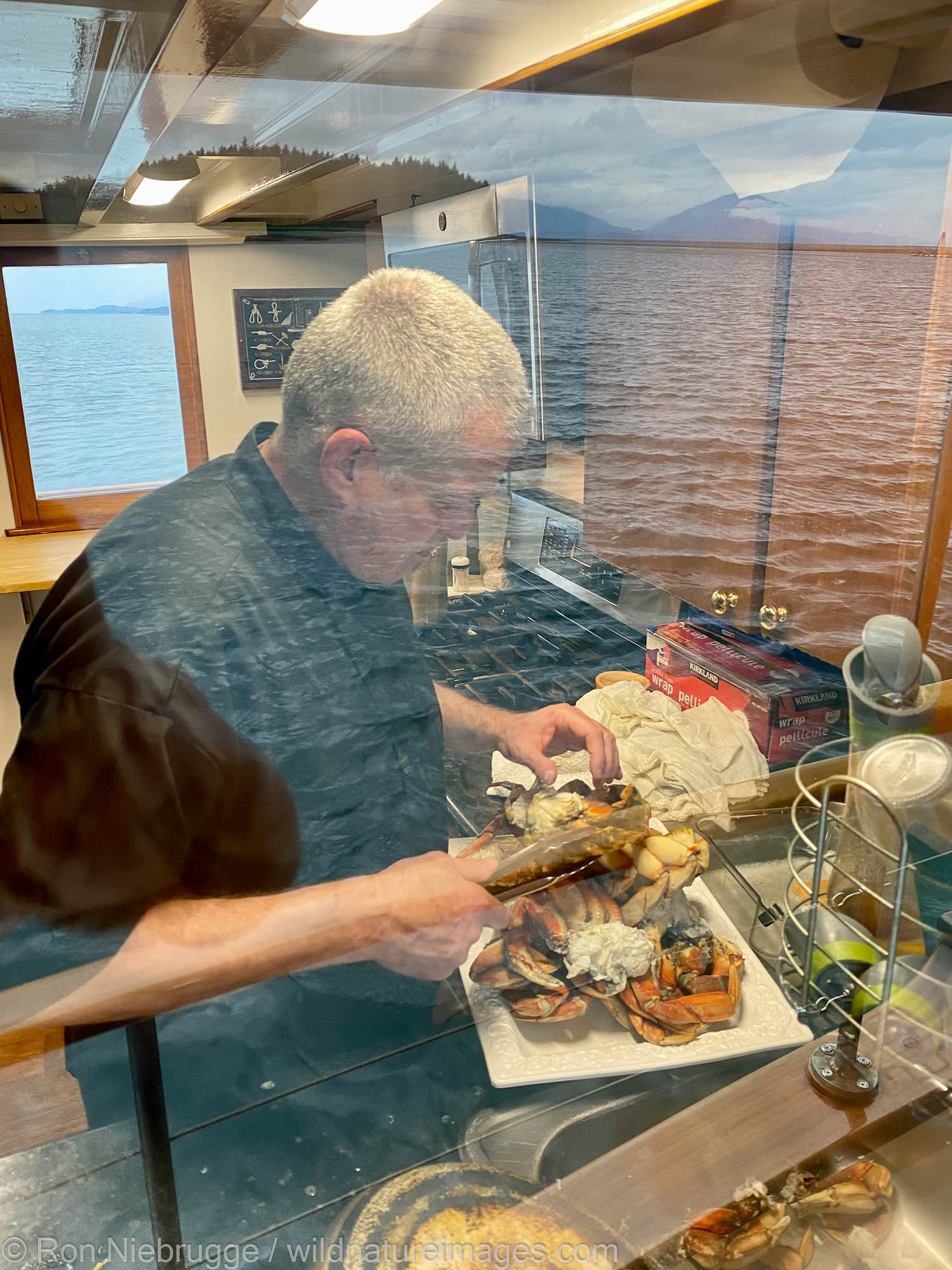 Chef working on another amazing meal.