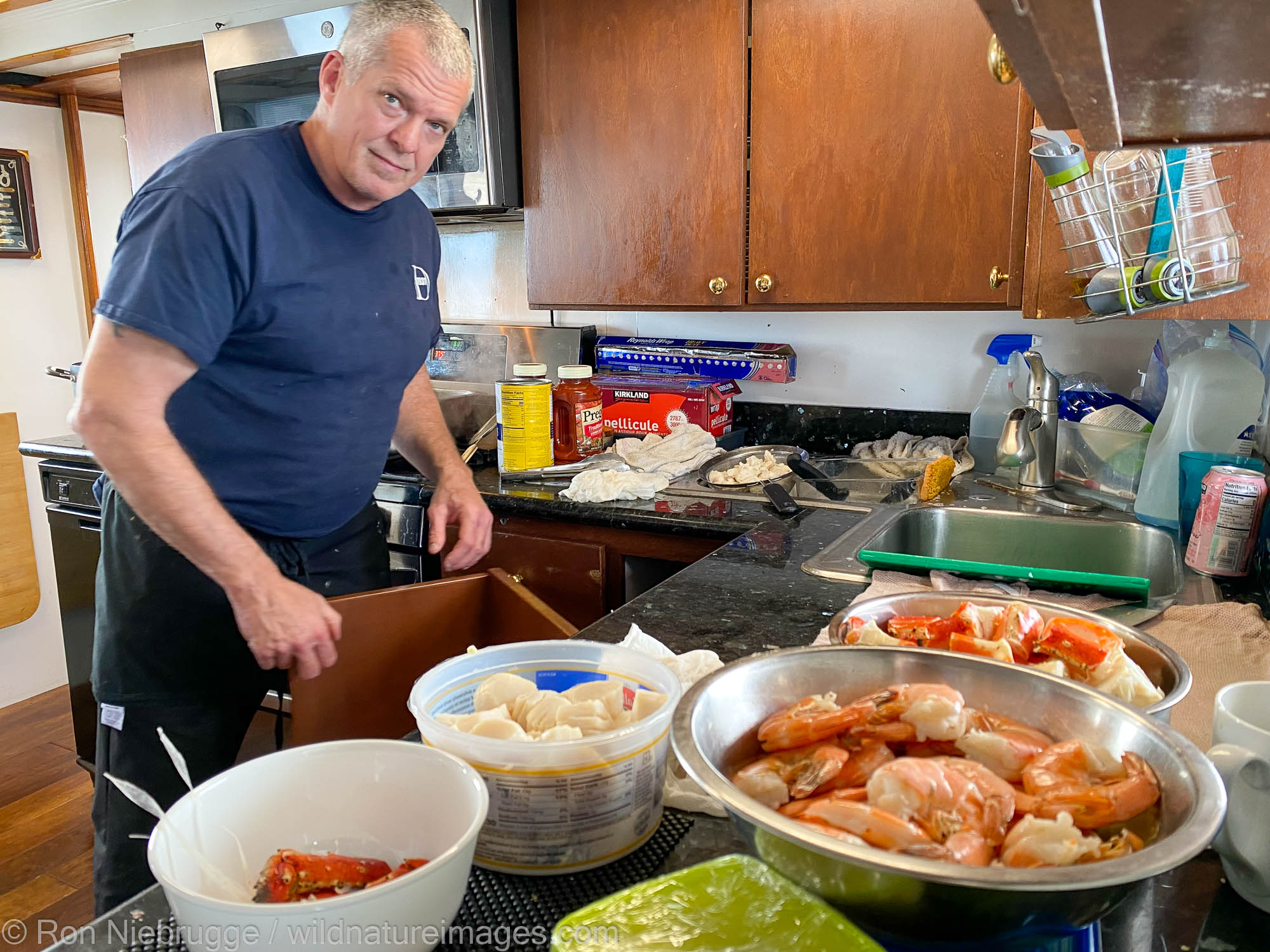 Preparing Dinner Chef at work!