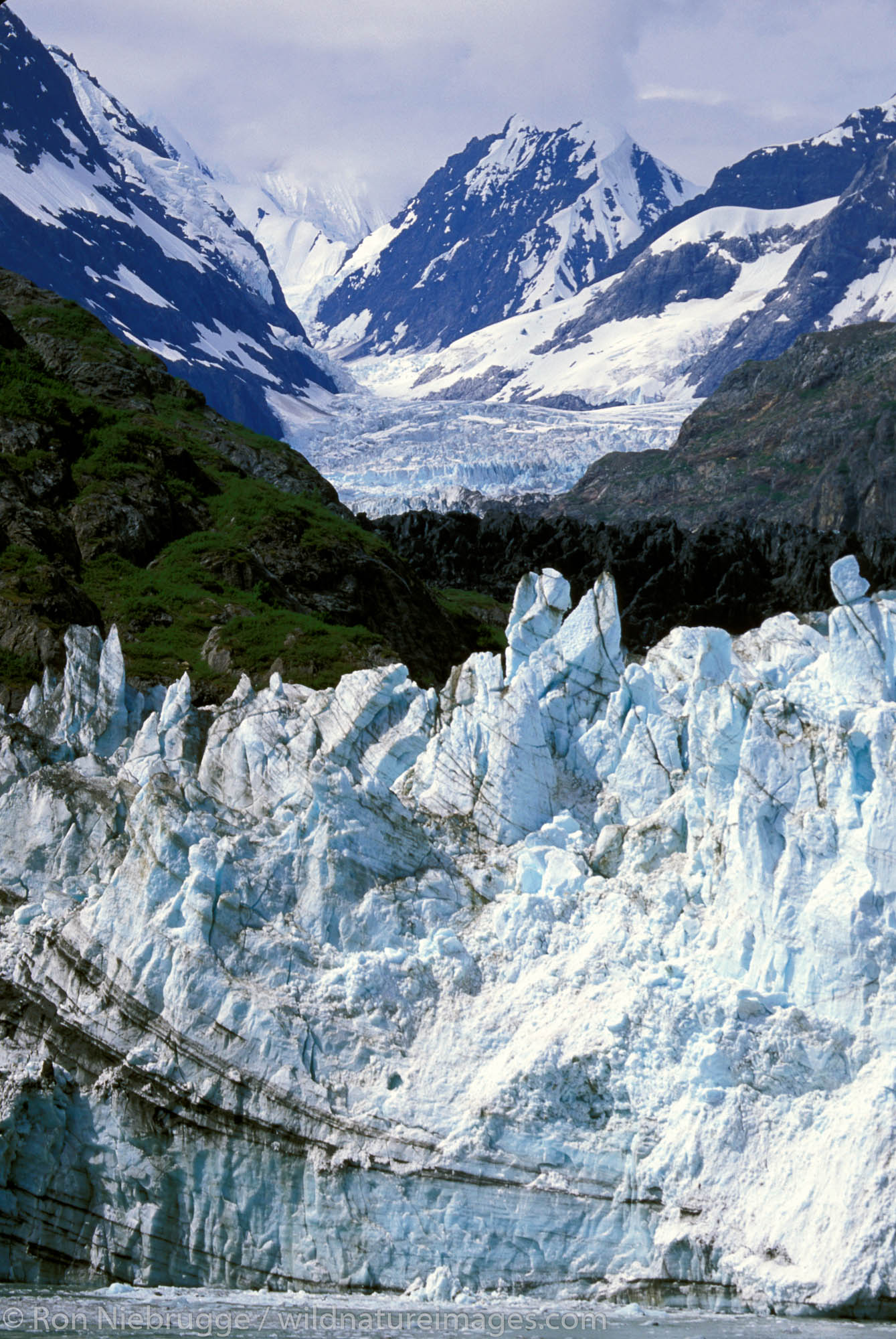 Margerie Glacier.  Glacier Bay National Park, Alaska.