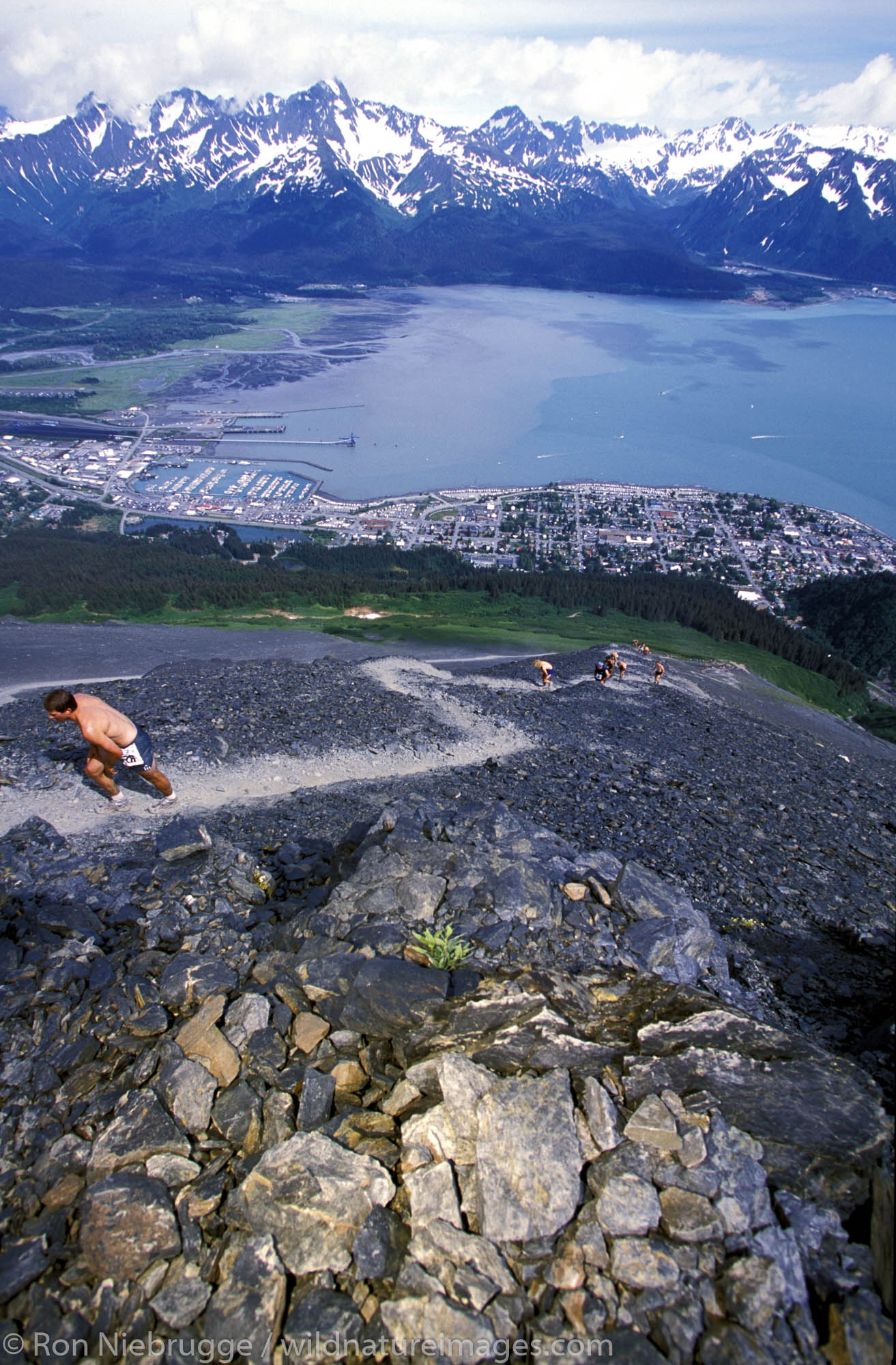 2002 Mt.Marathon Race Alaska Photos by Ron Niebrugge