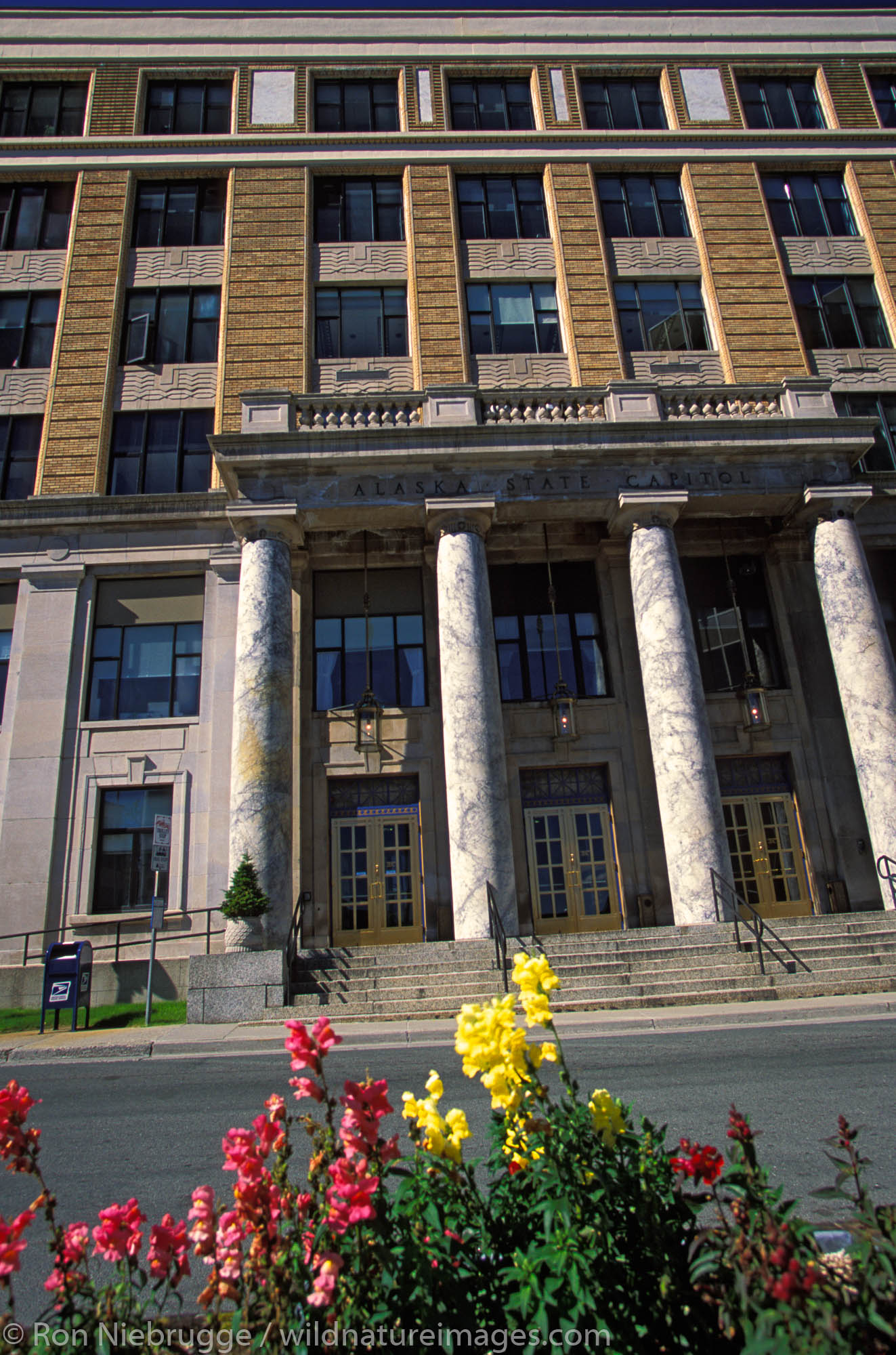 Alaska State Capital building, Juneau, Alaska.